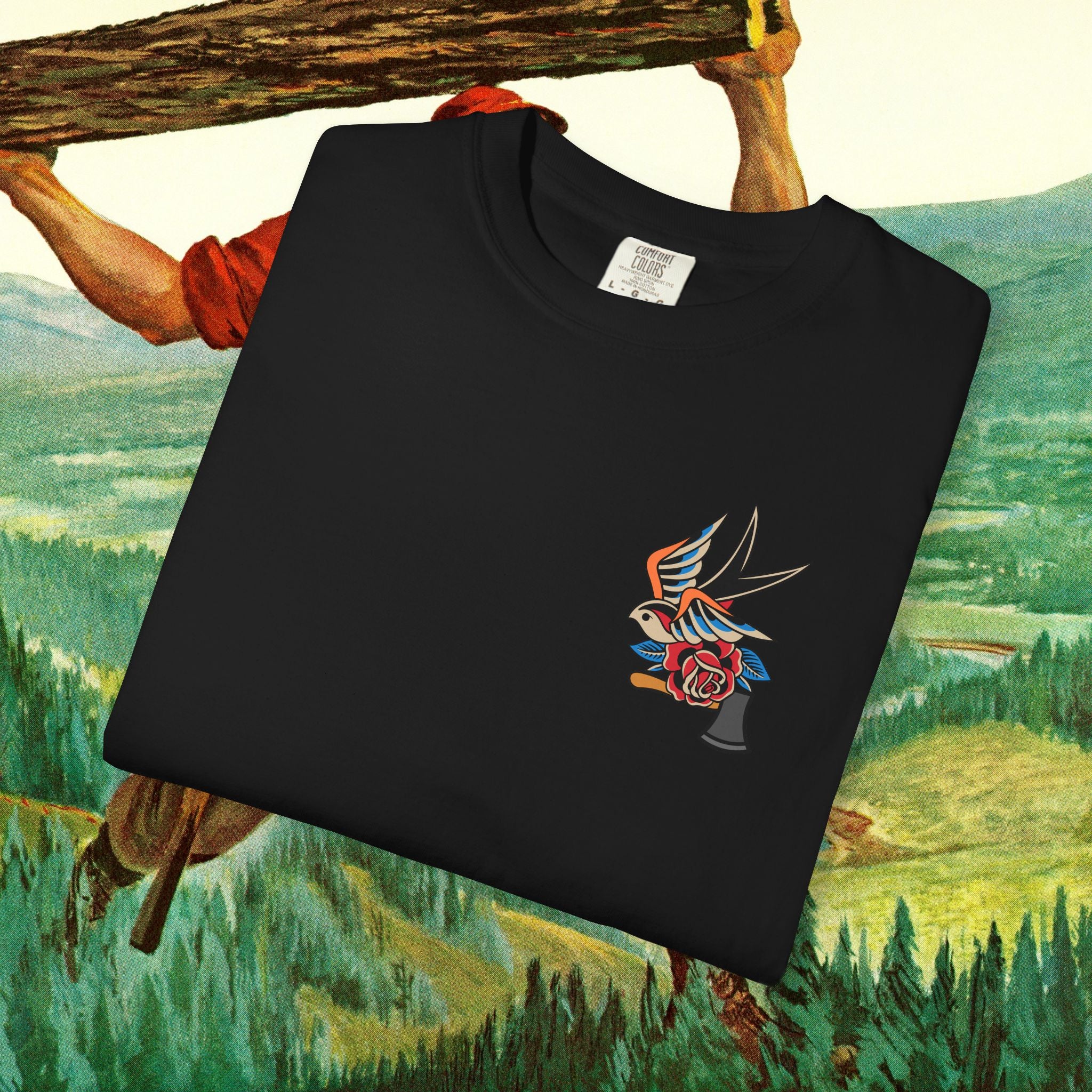 Cornell Unisex Garment-Dyed T-shirt