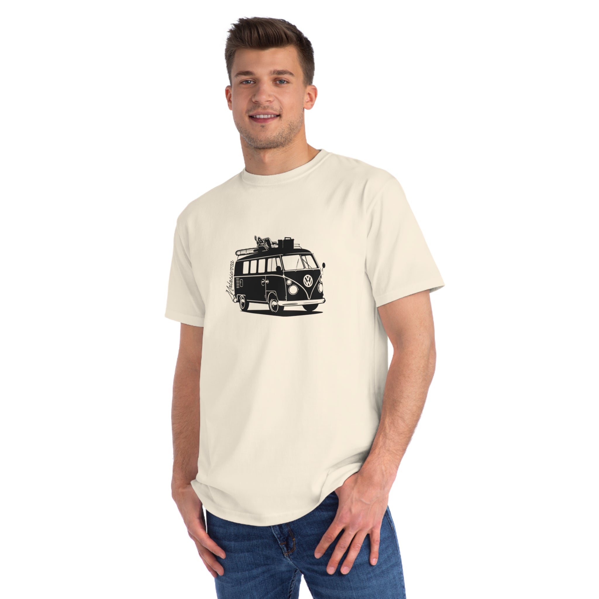 Magic Bus Organic T-Shirt, Vintage Style Tee
