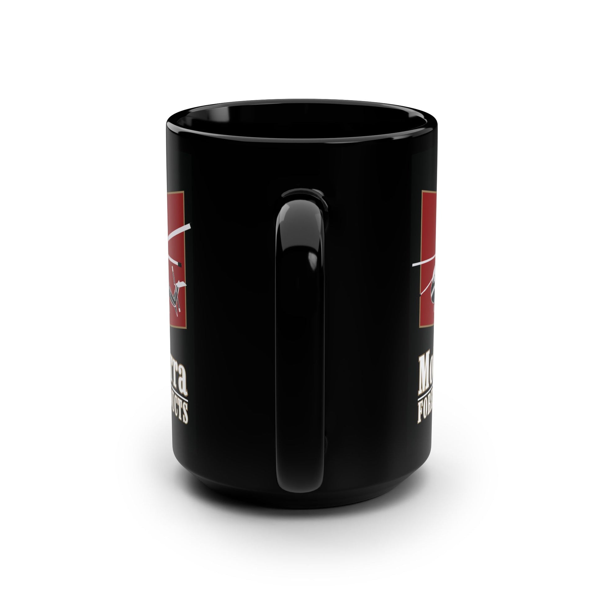 Da Crane 15oz Black Mug - Perfect for Outdoor Enthusiasts