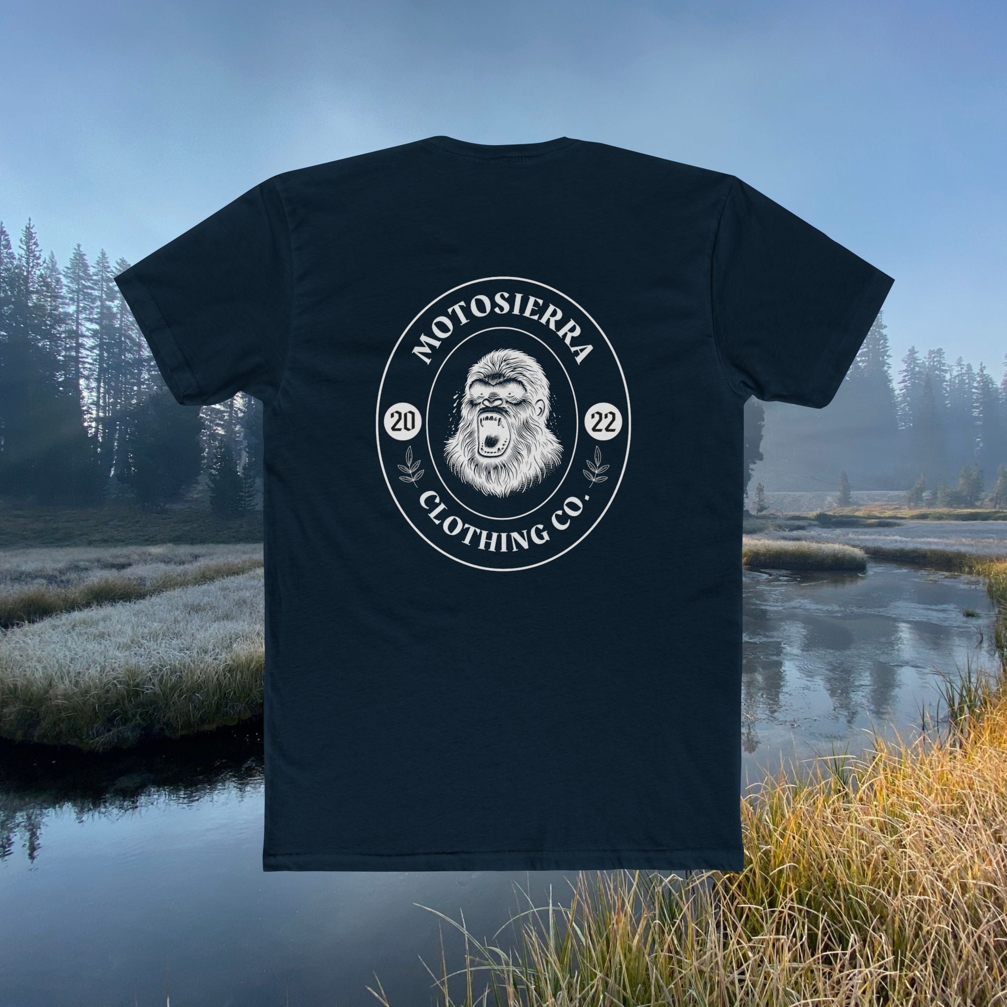 Bluff Creek Unisex Cotton Crew Tee