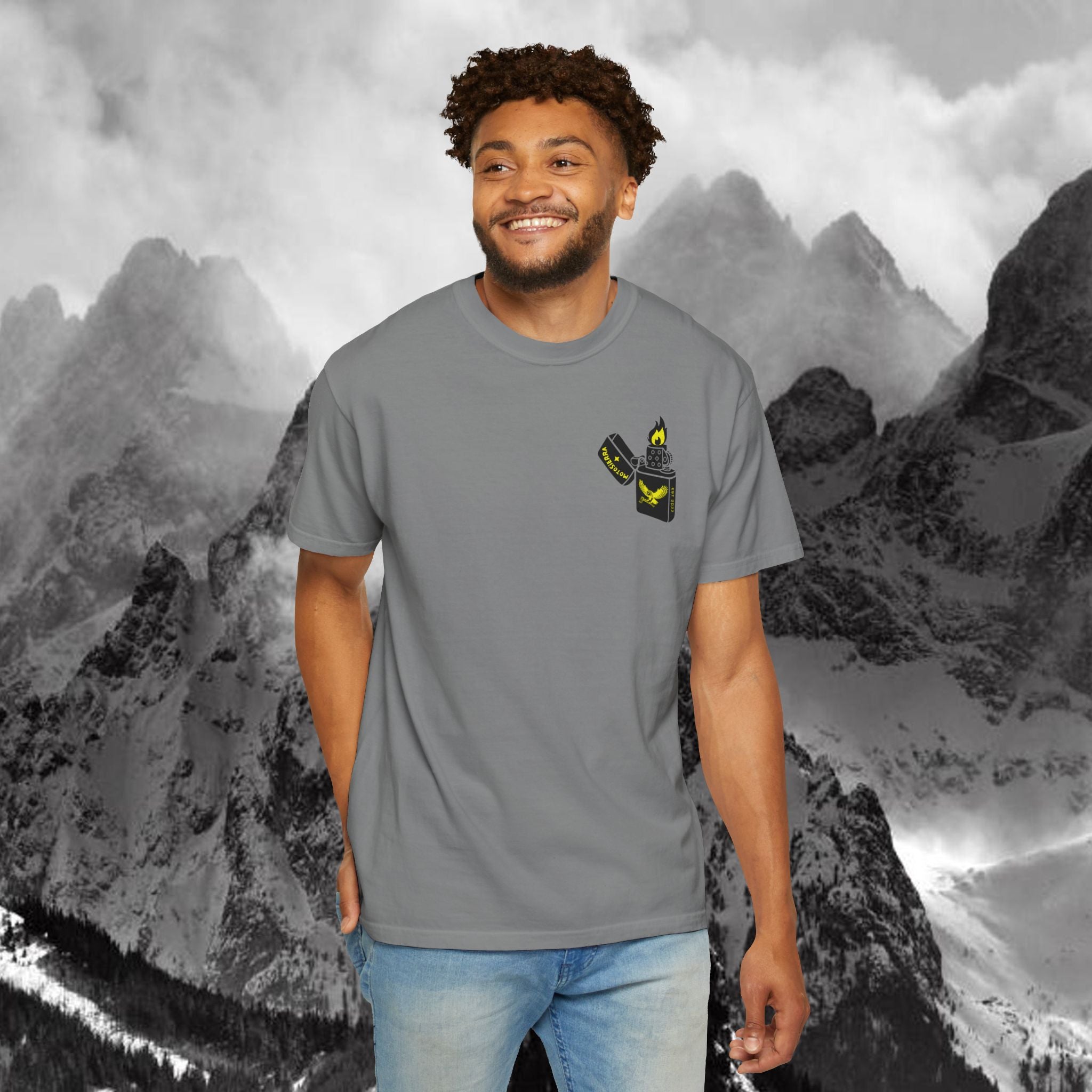 Flint Unisex Garment-Dyed T-shirt