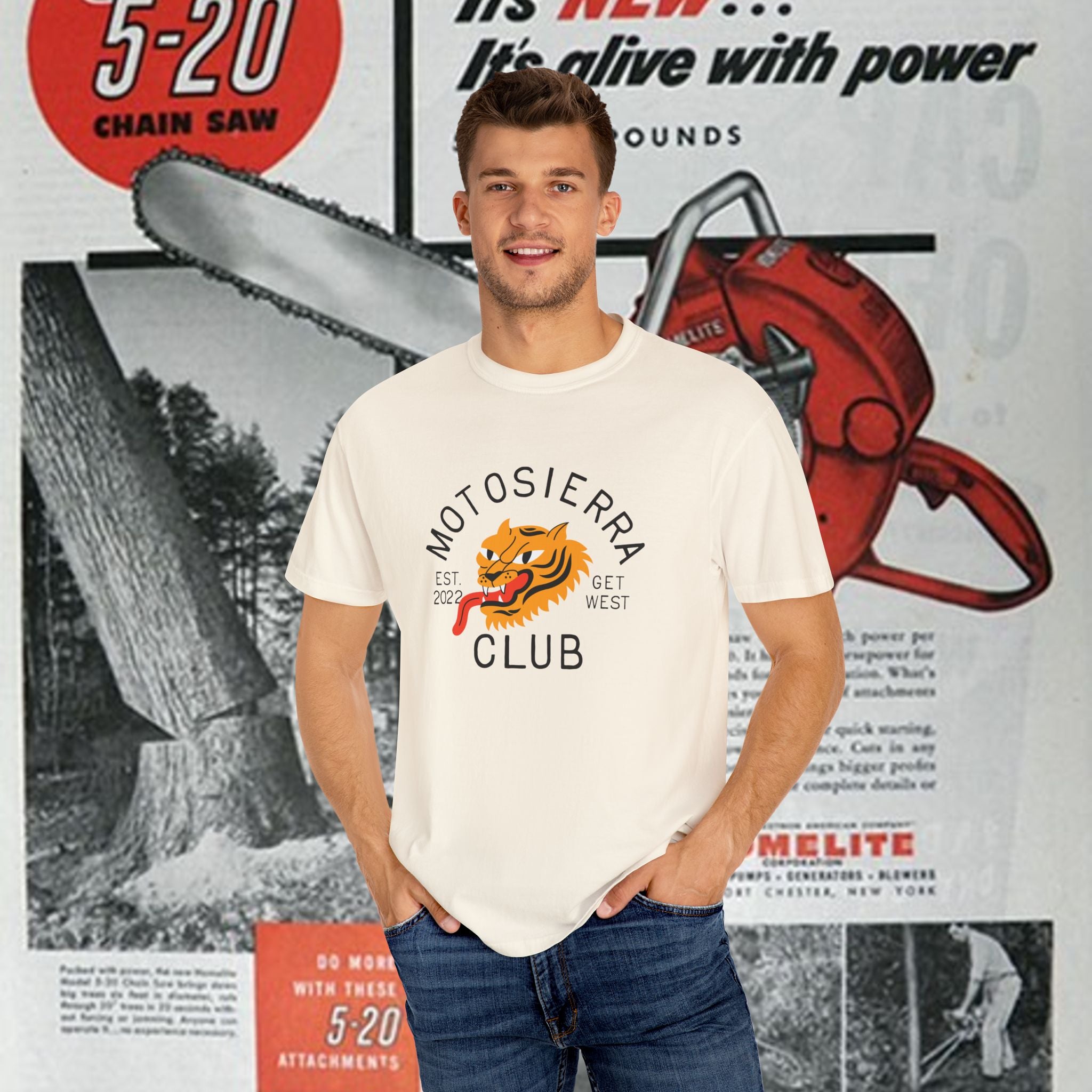 Vladivostok Unisex Garment-Dyed T-shirt