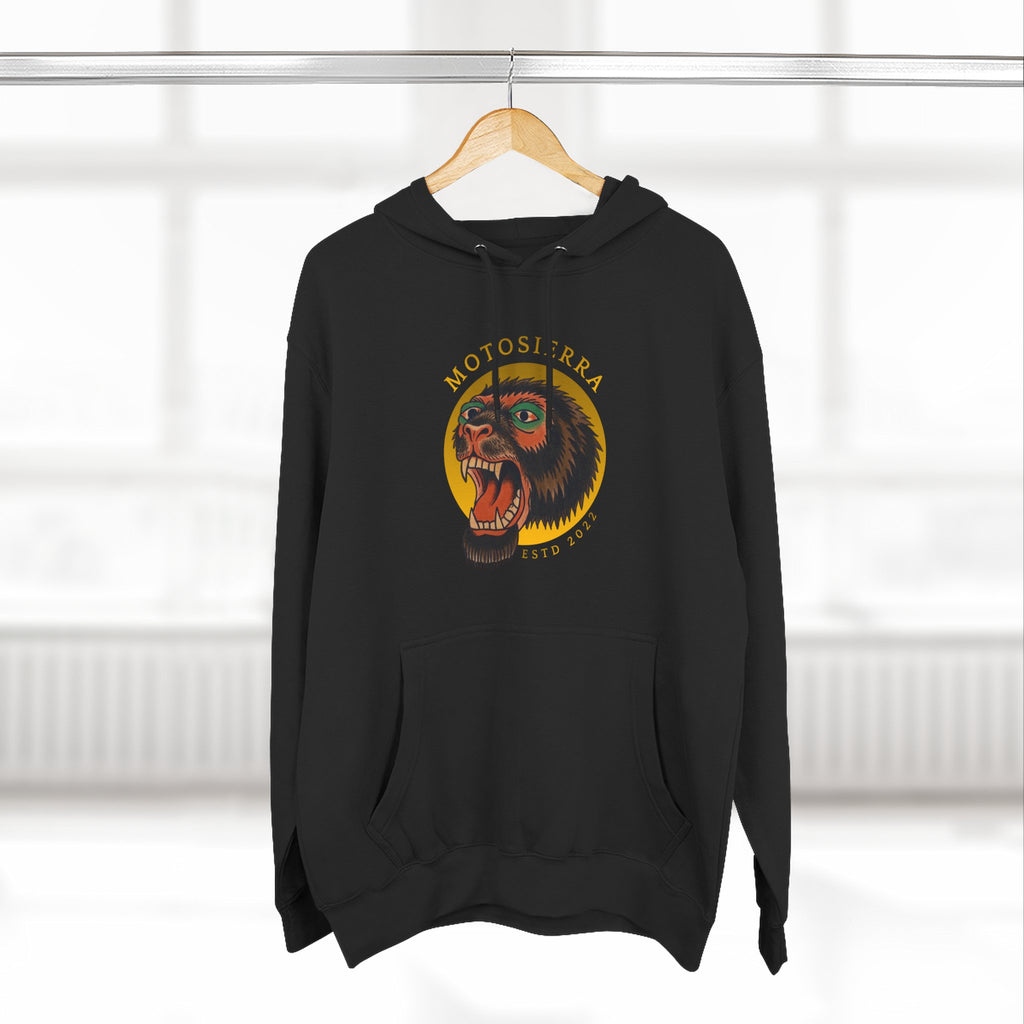 Sasquatch Three-Panel Fleece Hoodie
