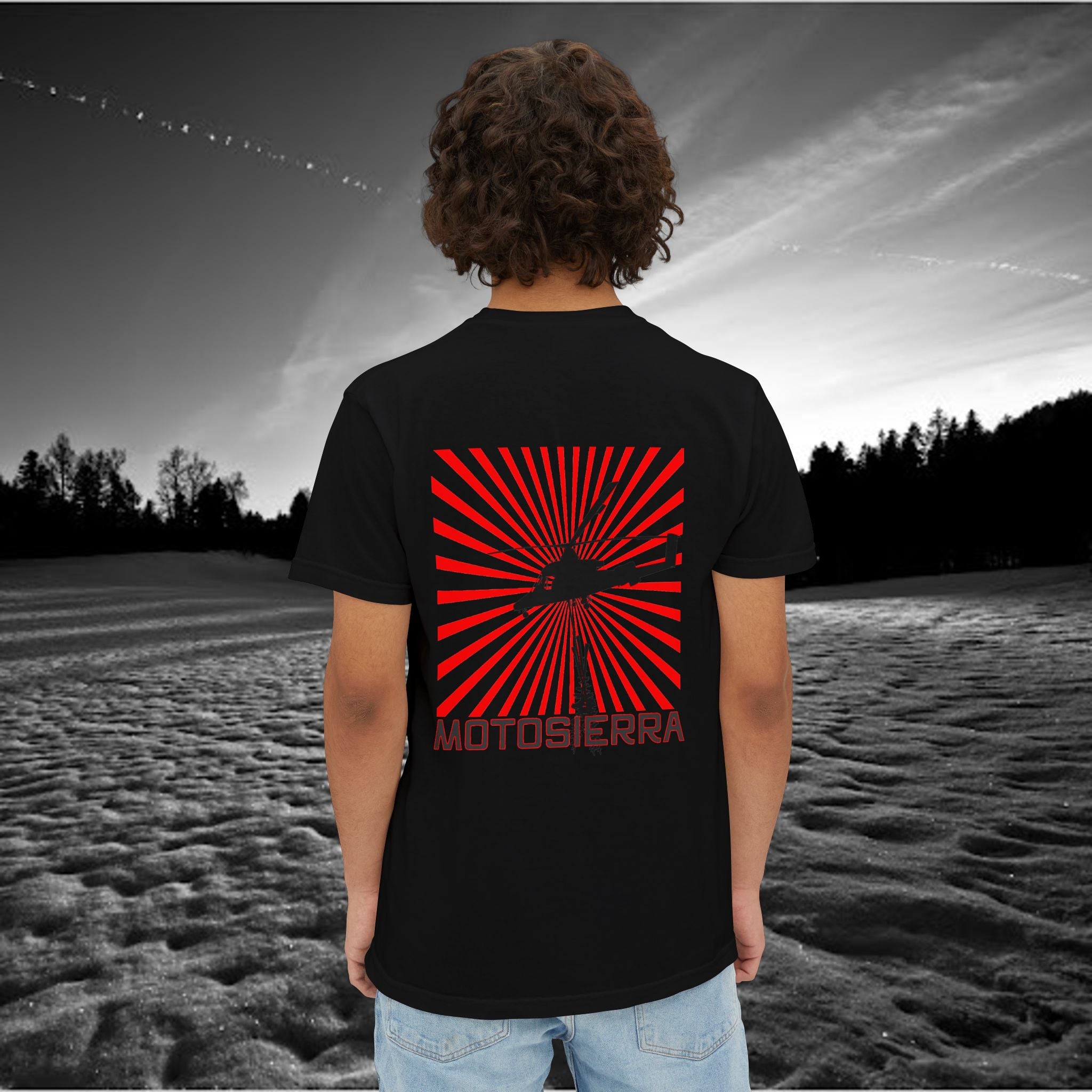 Interlocking Love Unisex Pocket T-Shirt - Premium Garment-Dyed Tee