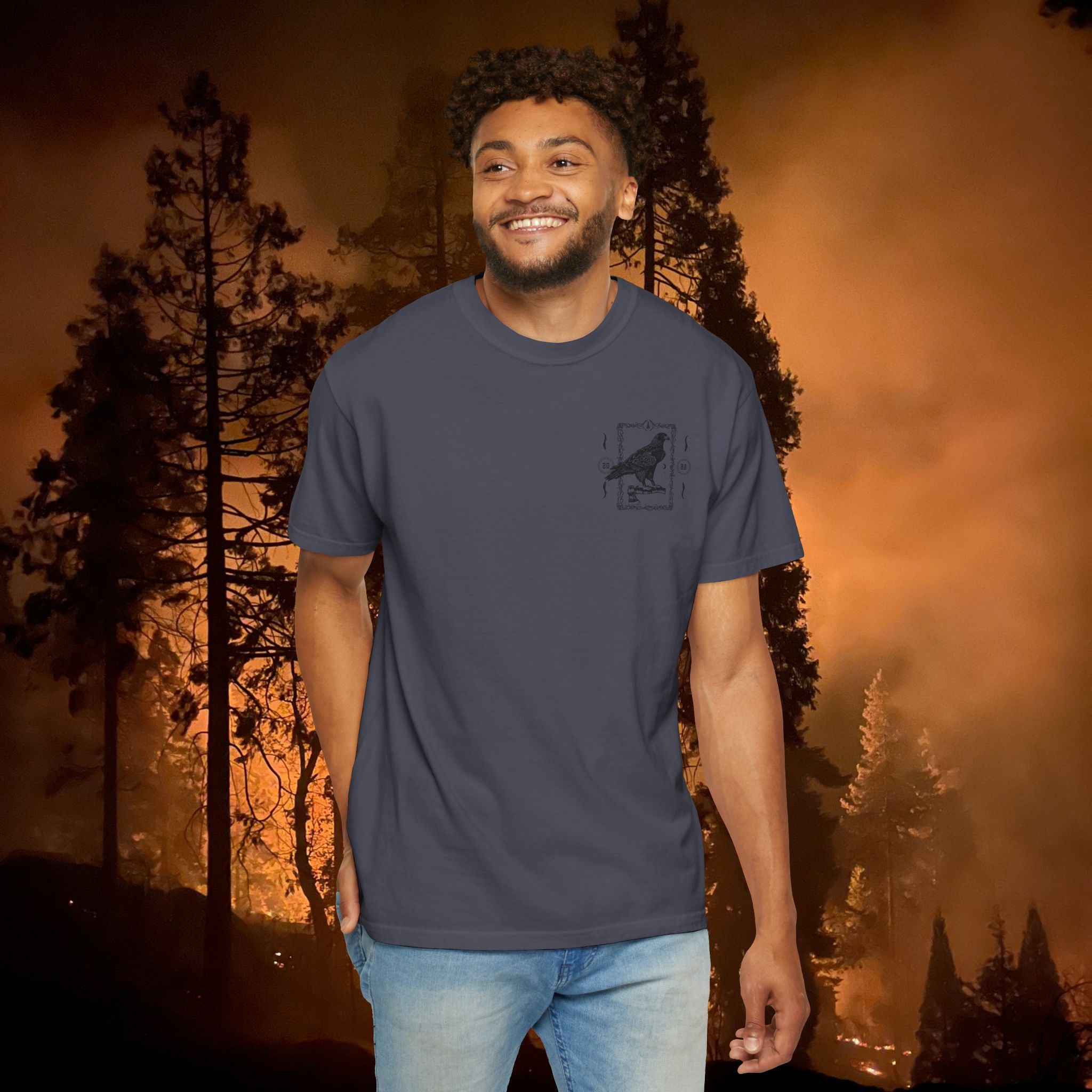 Hurricane Ridge Unisex Garment-Dyed T-shirt