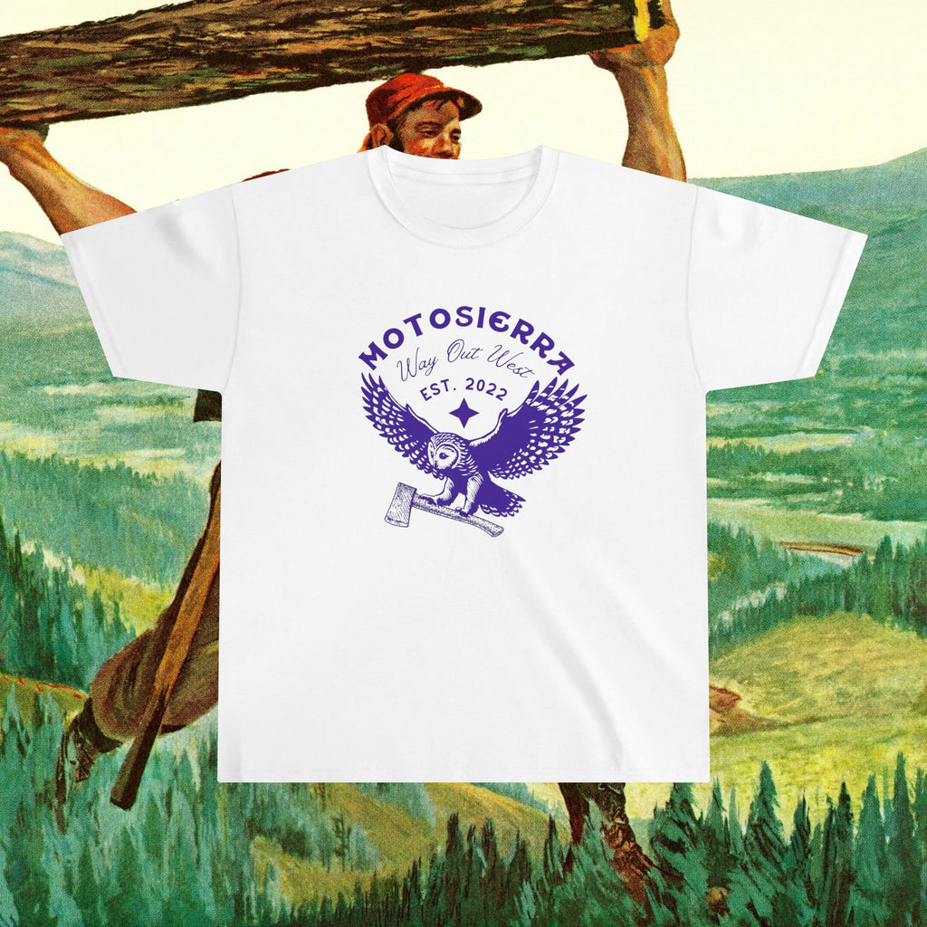 Owl Logo Youth Ultra Cotton Tee