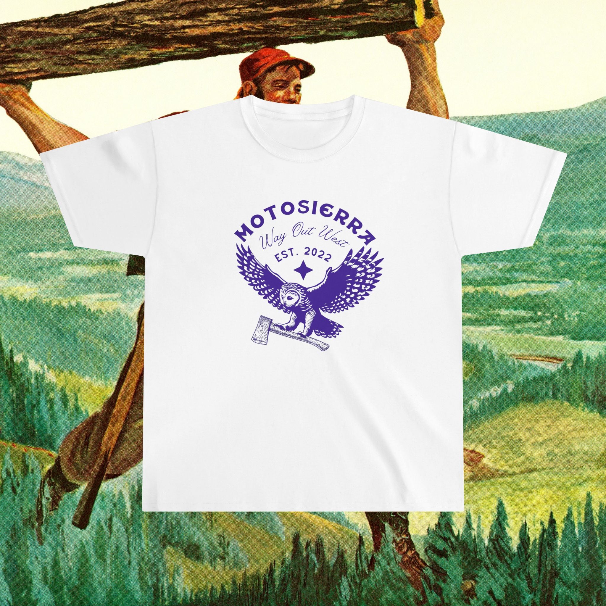 Owl Logo Youth Ultra Cotton Tee