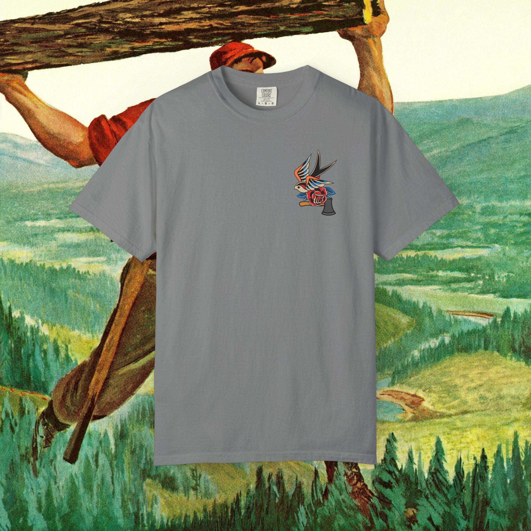 Cornell Unisex Garment-Dyed T-shirt