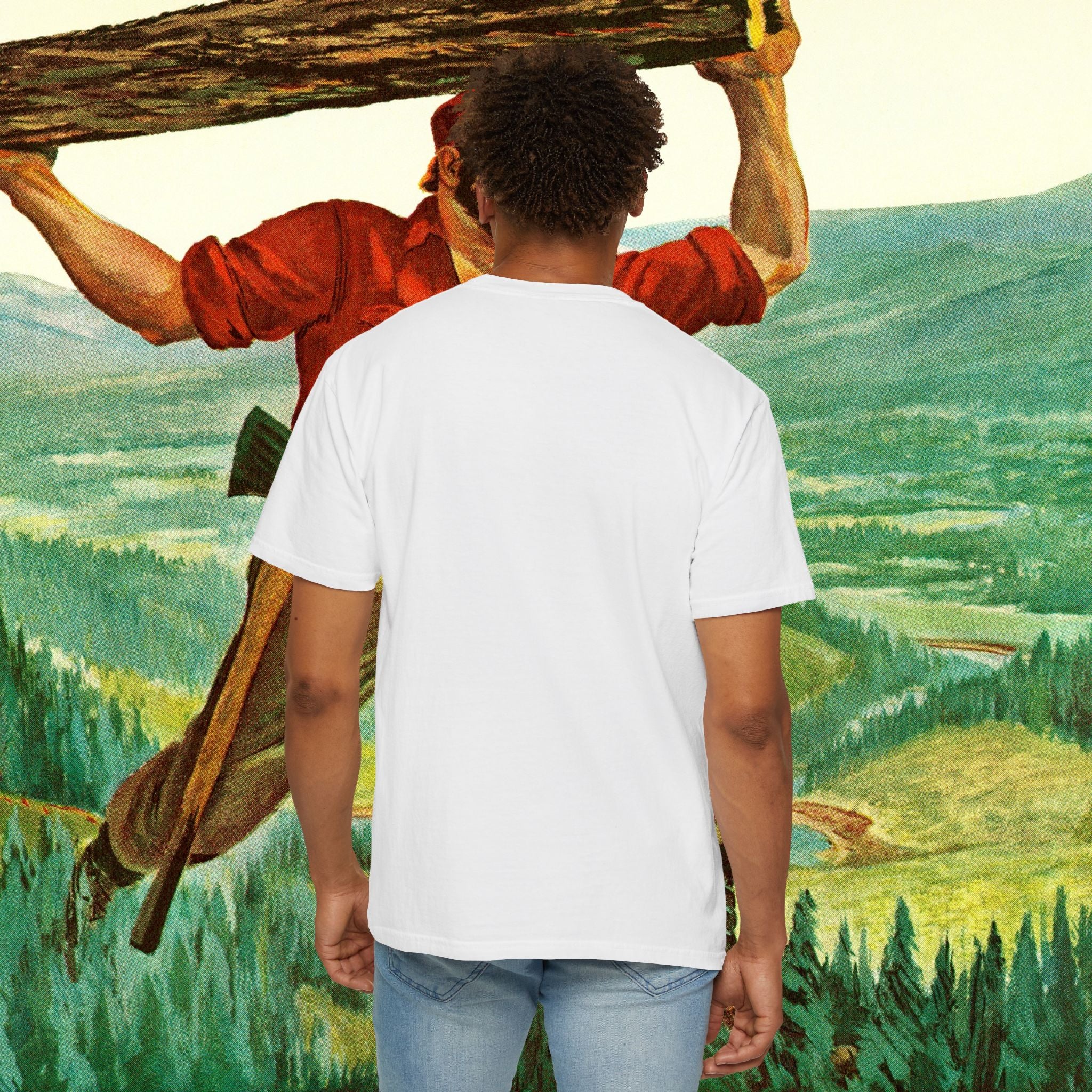 Plug Unisex Garment-Dyed T-shirt