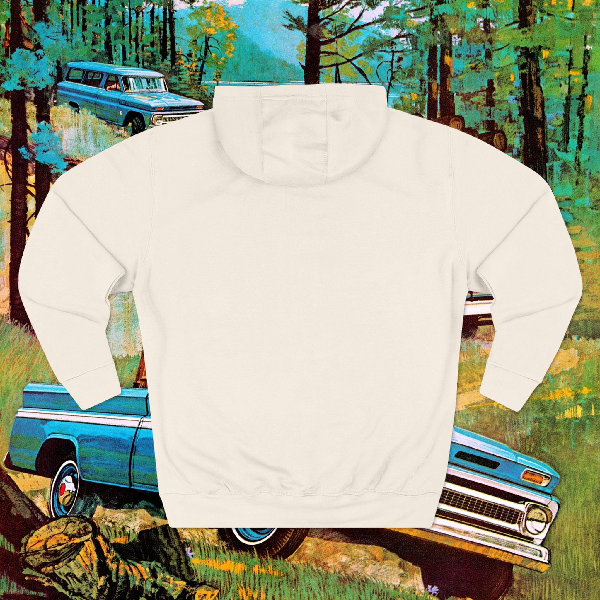 Magic Bus Three-Panel Fleece Hoodie