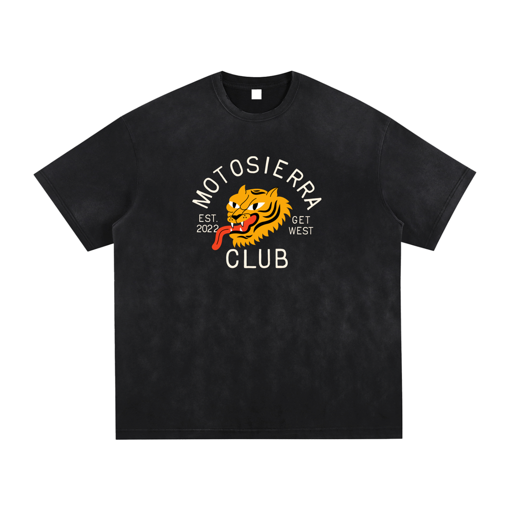 Vladivostok Vintage Washed Hand-Frayed T-Shirt
