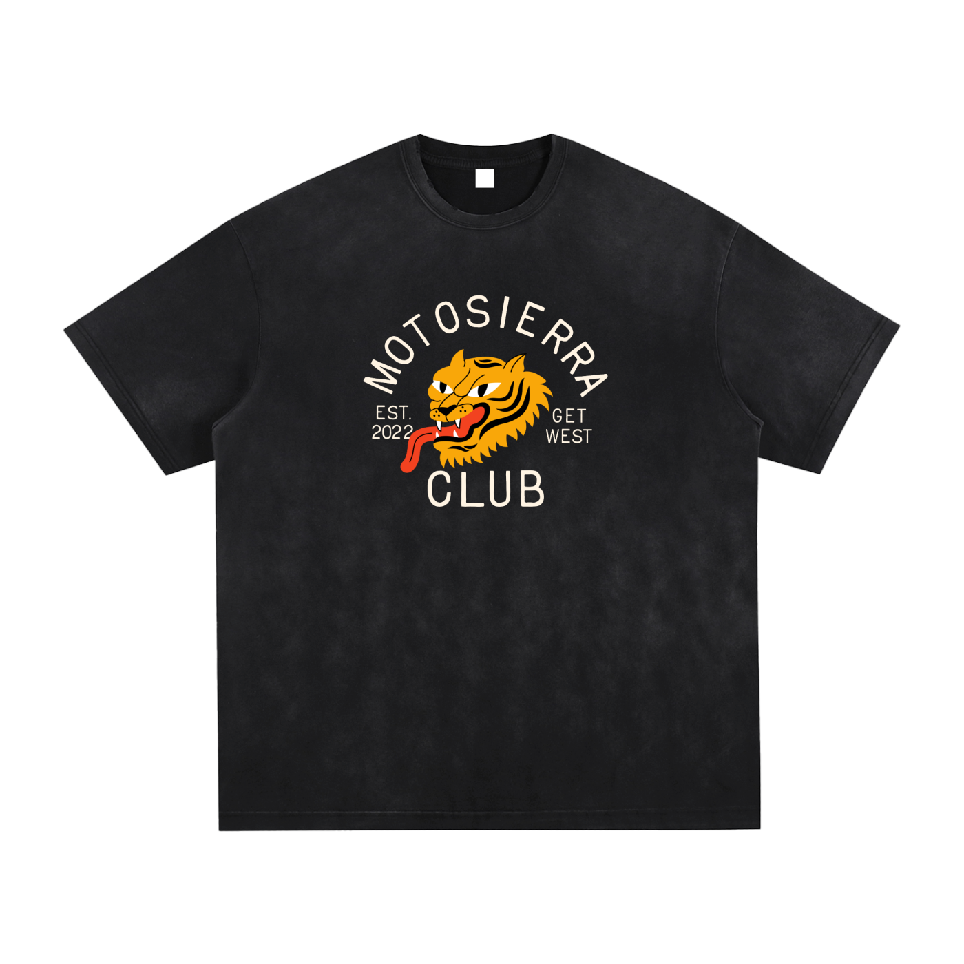 Vladivostok Vintage Washed Hand-Frayed T-Shirt