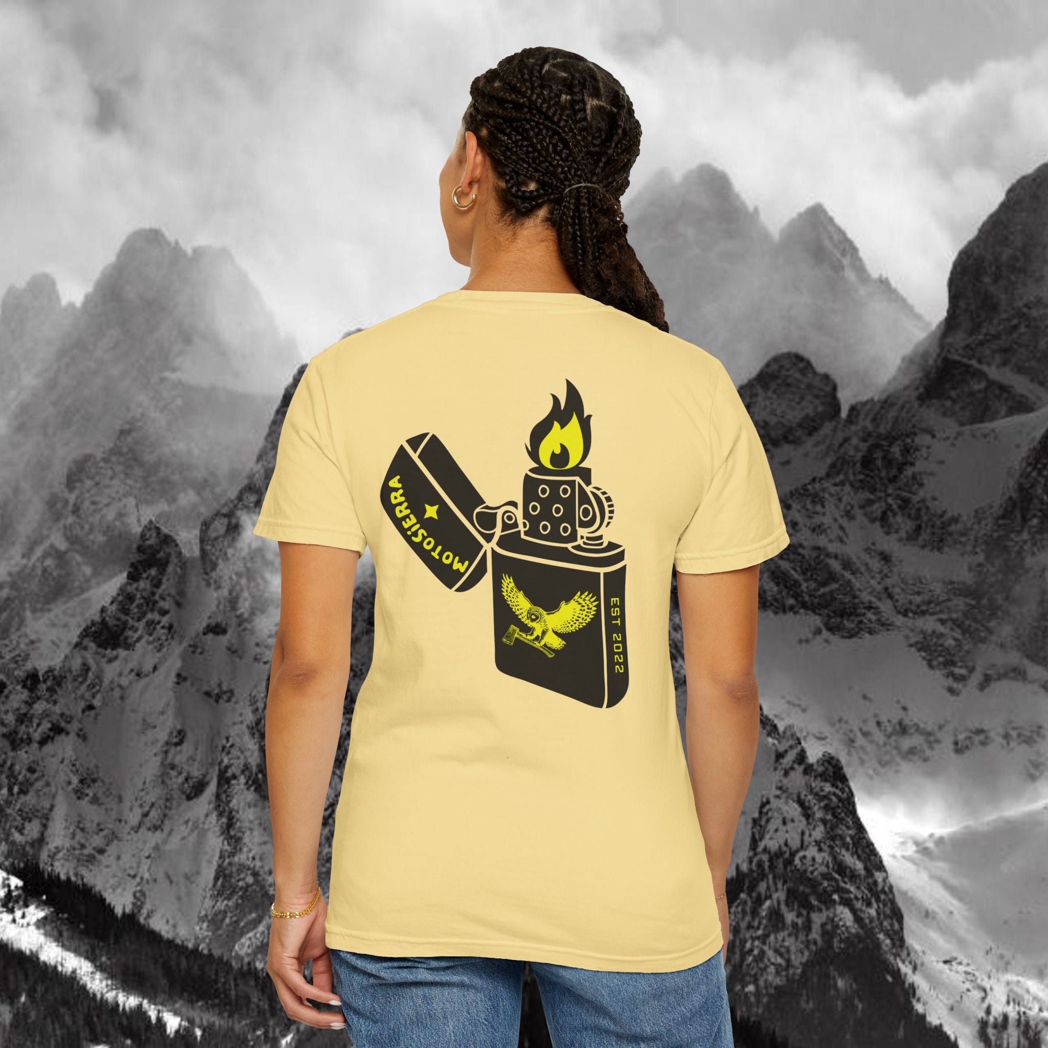 Flint Unisex Garment-Dyed T-shirt