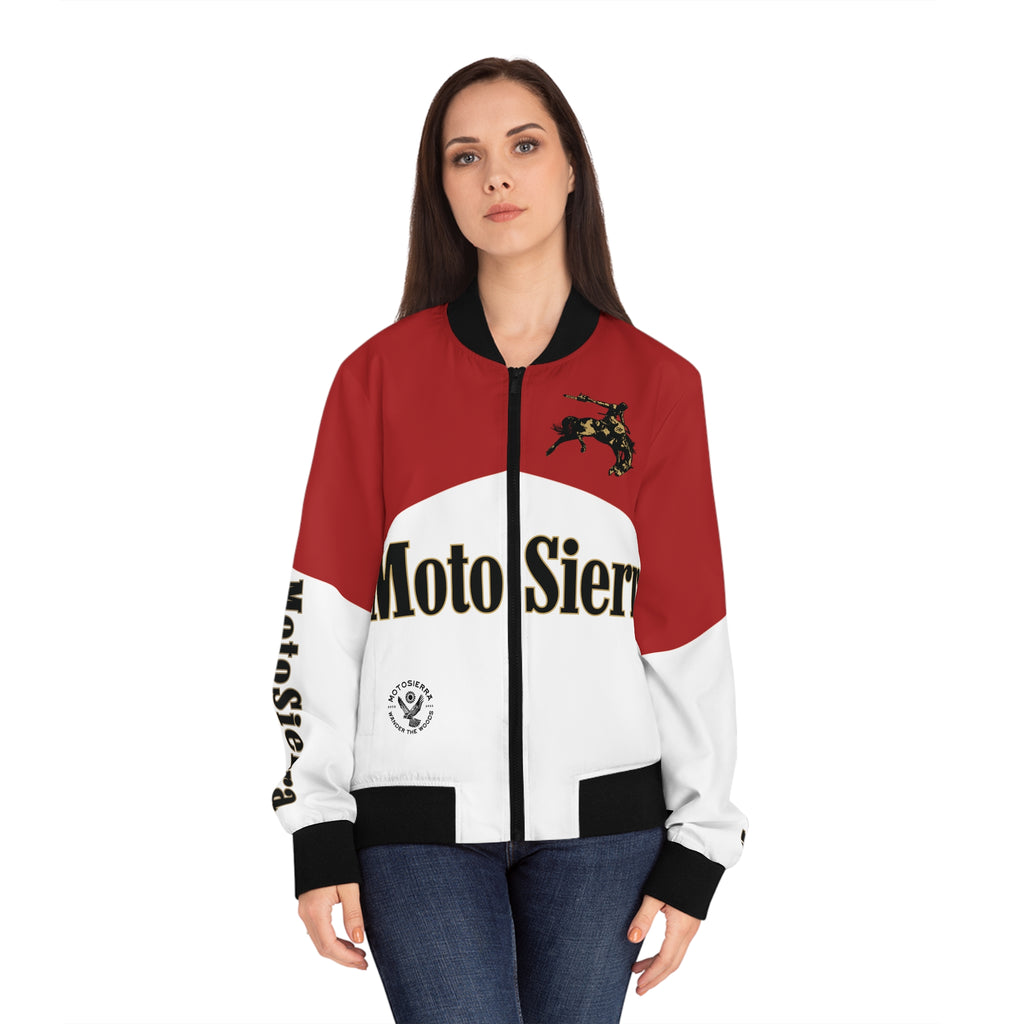 MotoSierra Women's Bomber Jacket -