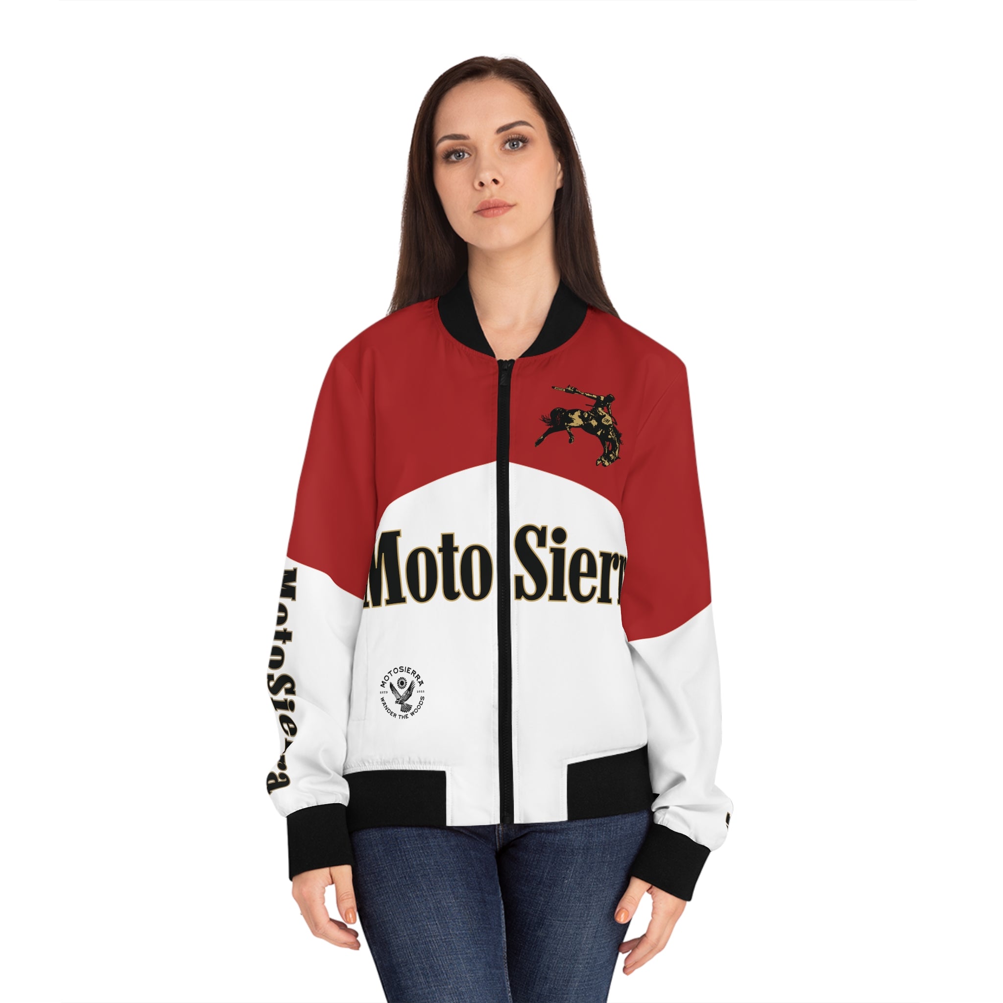 MotoSierra Women's Bomber Jacket -