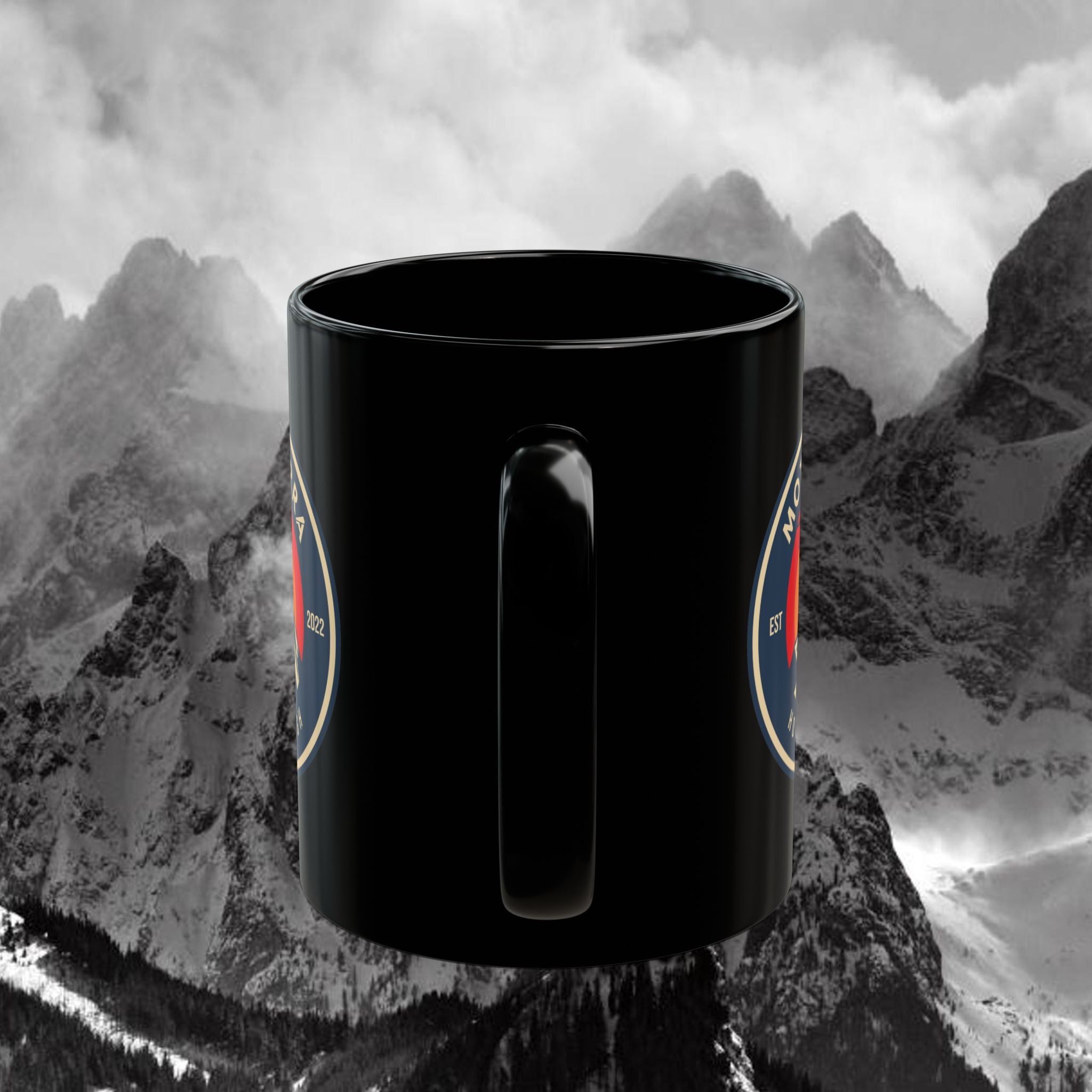 Hot & High Black Mug (11oz, 15oz)