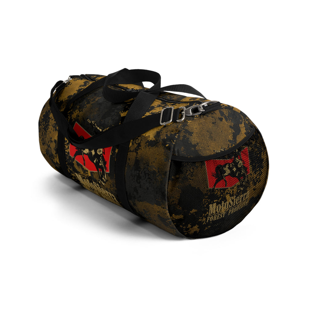 Gold Flecktarn Cowboy Logo  Duffel Bag