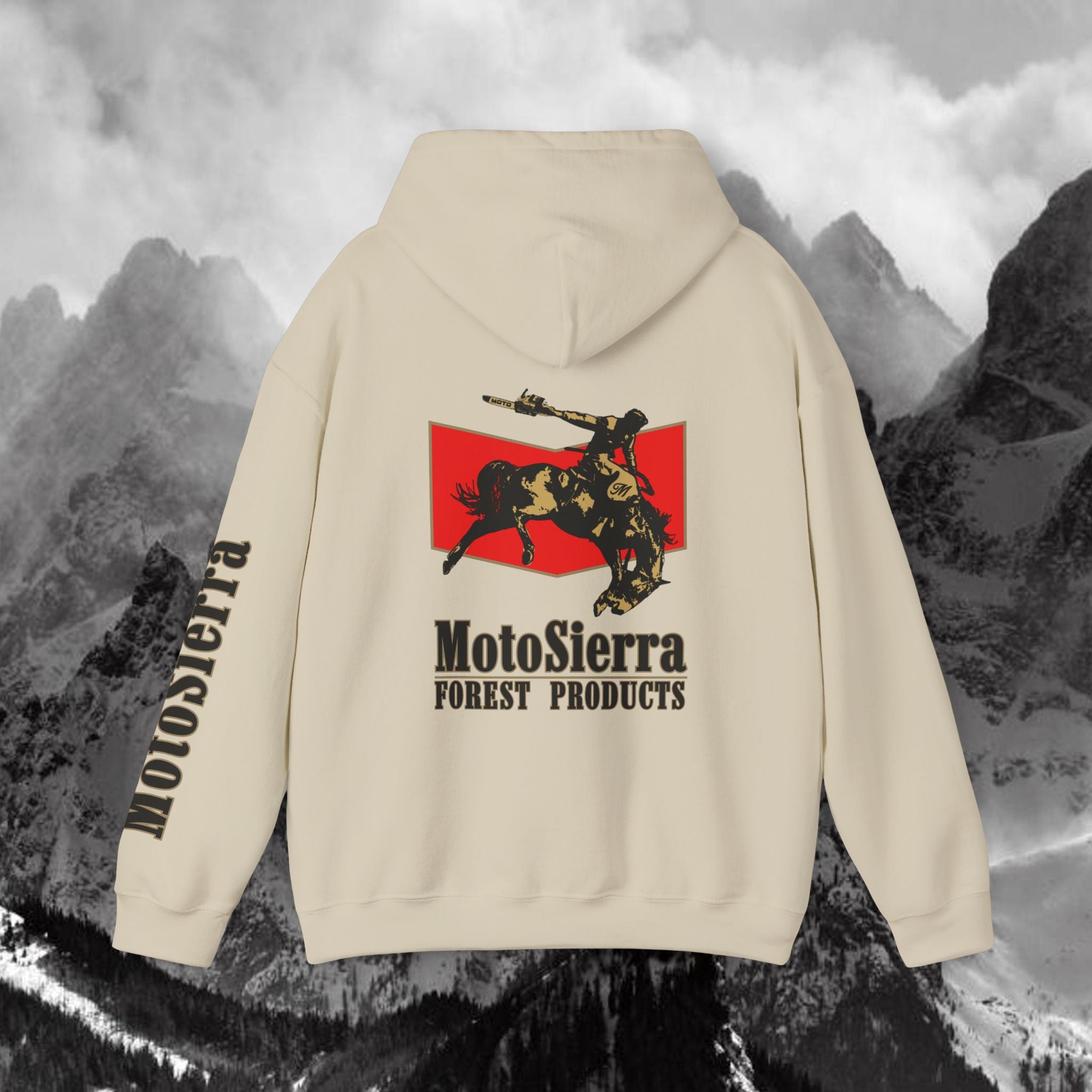 Moto Cowboy Heavy Blend Hoodie