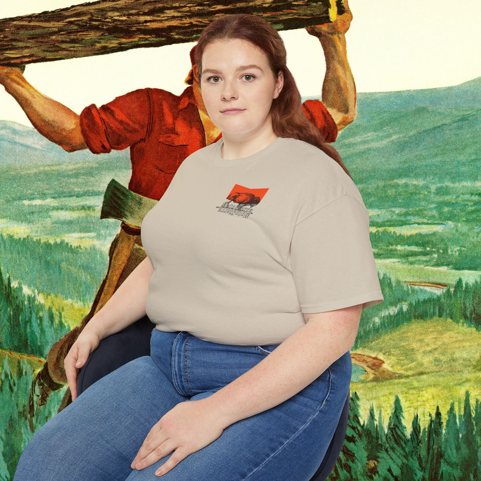 EUROPE ONLY Bison Unisex Ultra Cotton Tee