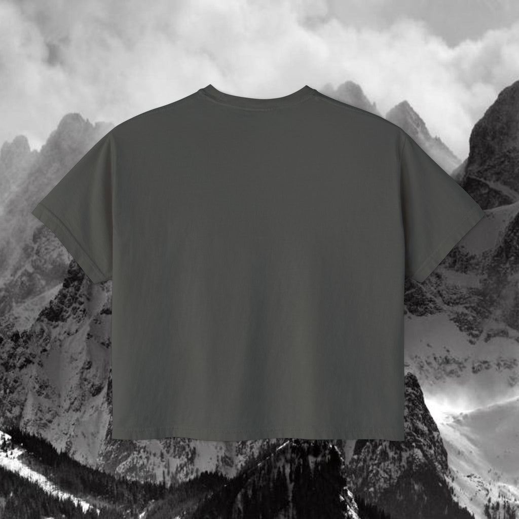 Aberdeen Vintage-Style Boxy Tee, Perfect for Outdoor Enthusiasts, Relaxed Fit Top