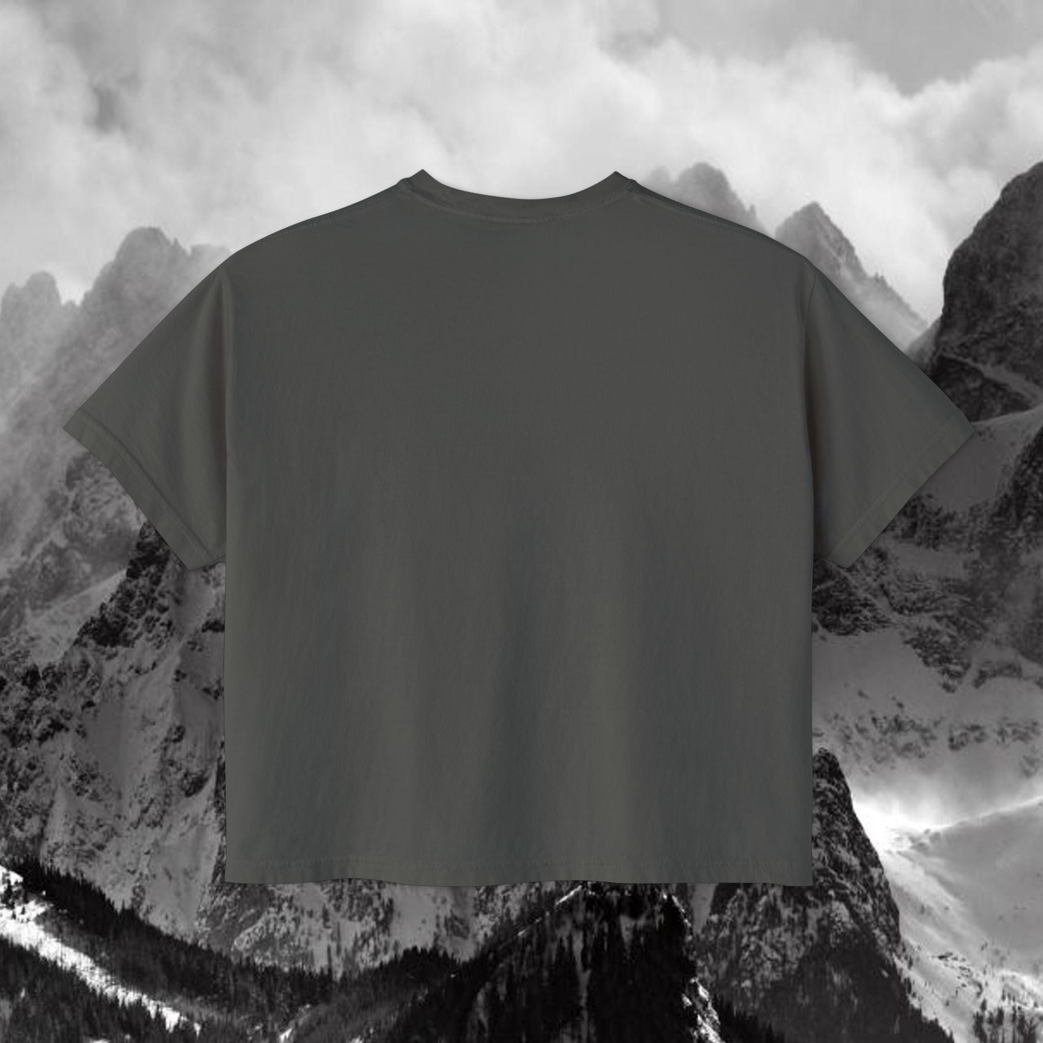 Aberdeen Vintage-Style Boxy Tee, Perfect for Outdoor Enthusiasts, Relaxed Fit Top
