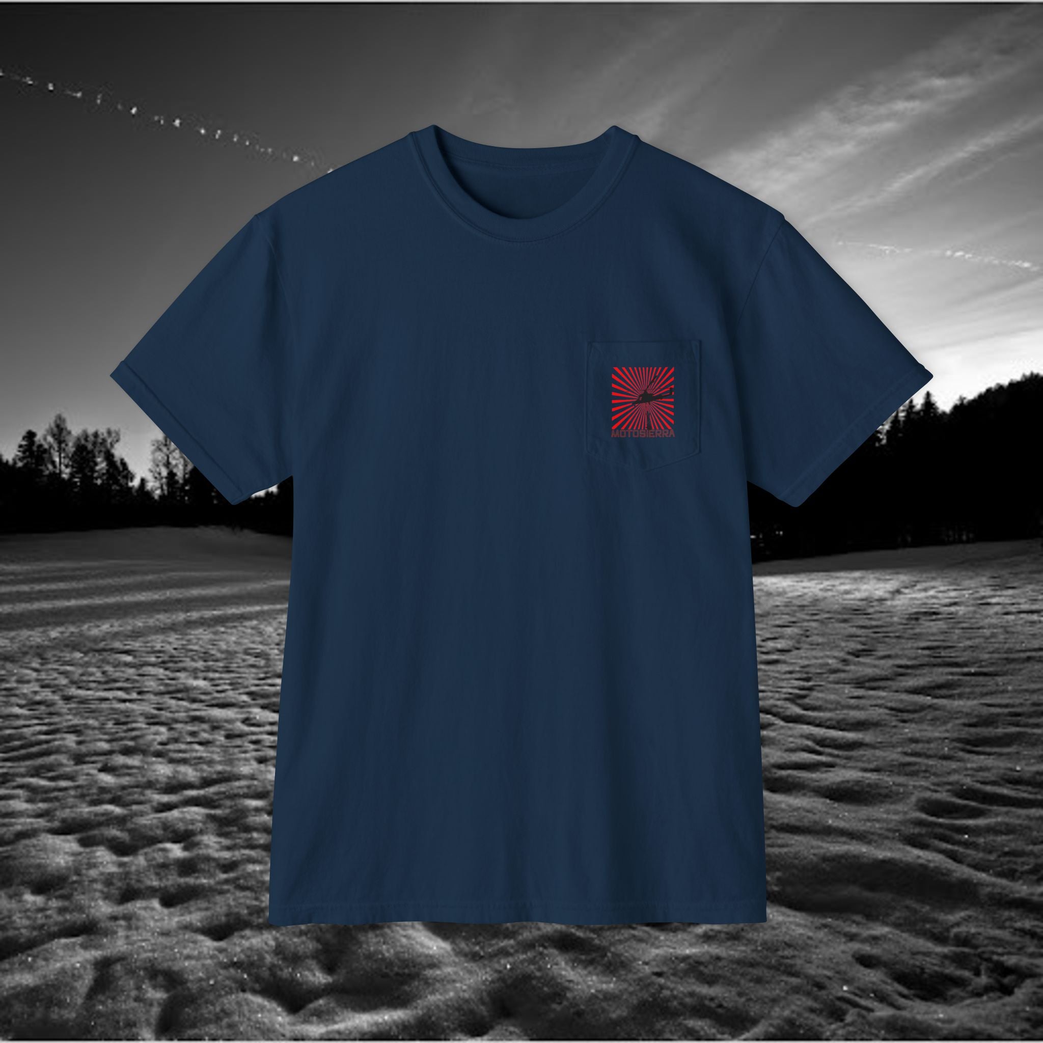 Interlocking Love Unisex Pocket T-Shirt - Premium Garment-Dyed Tee