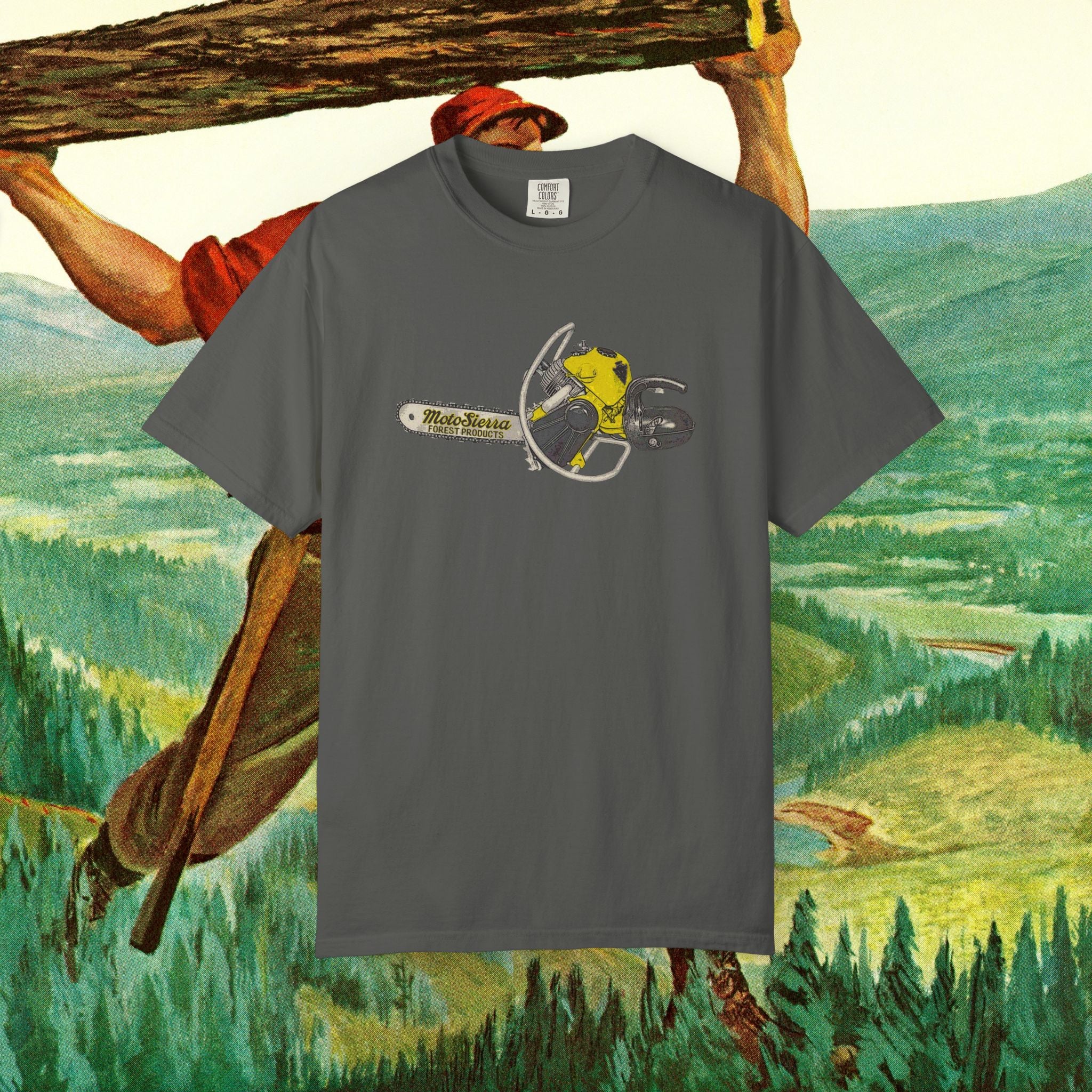 Vintage Chainsaw Unisex T-Shirt | Lumberjack Style | Casual Wear for Outdoorsman, Gift for Father's Day, Tree Lover Gift, Vintage Vibe, [...]