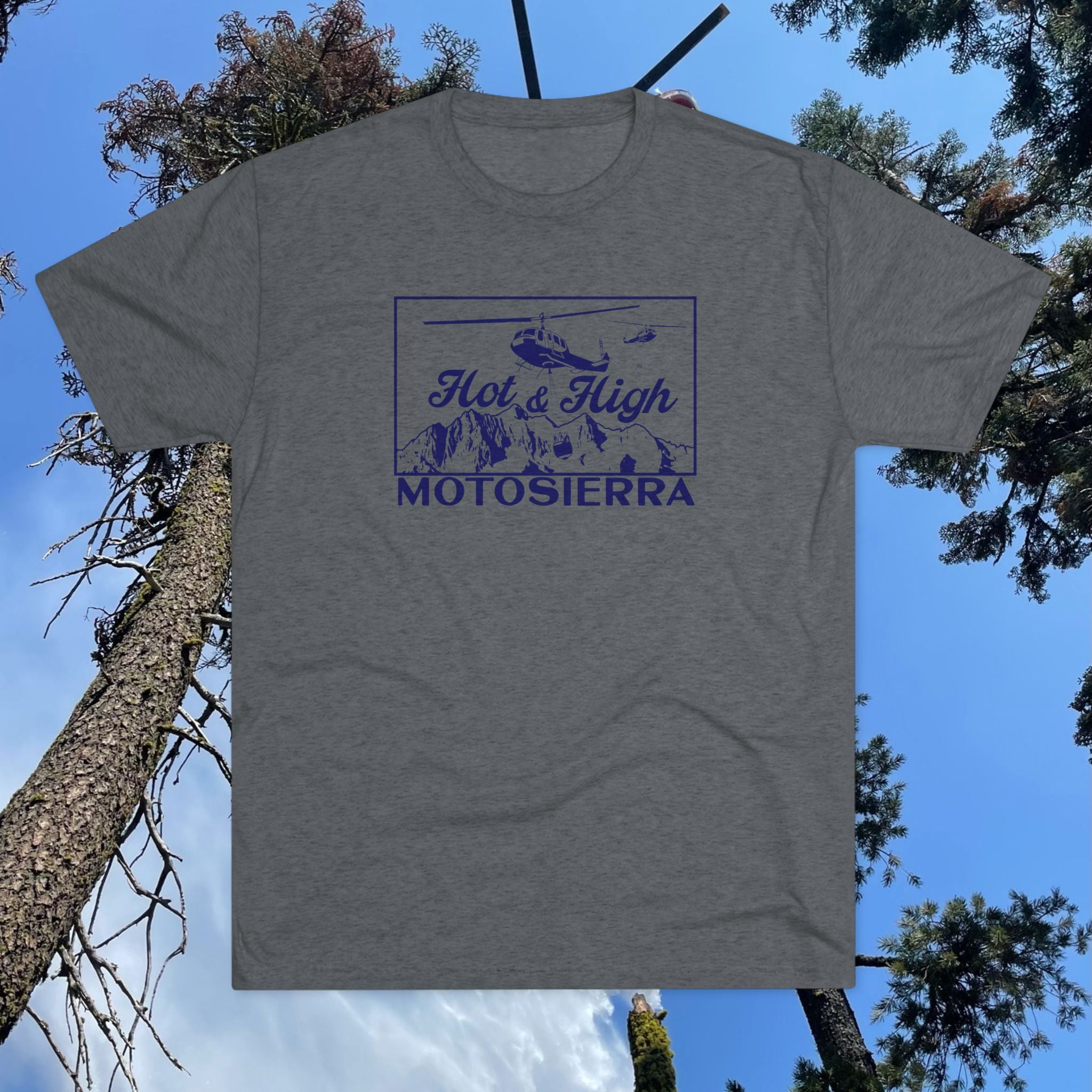Hot & High Unisex Tri-Blend Crew Tee