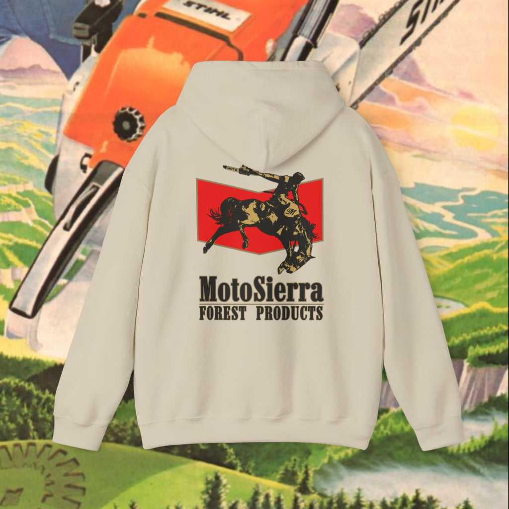 EUROPE ONLY Chevron Cowboy Logo Unisex Heavy Blend™ Hooded Sweatshirt