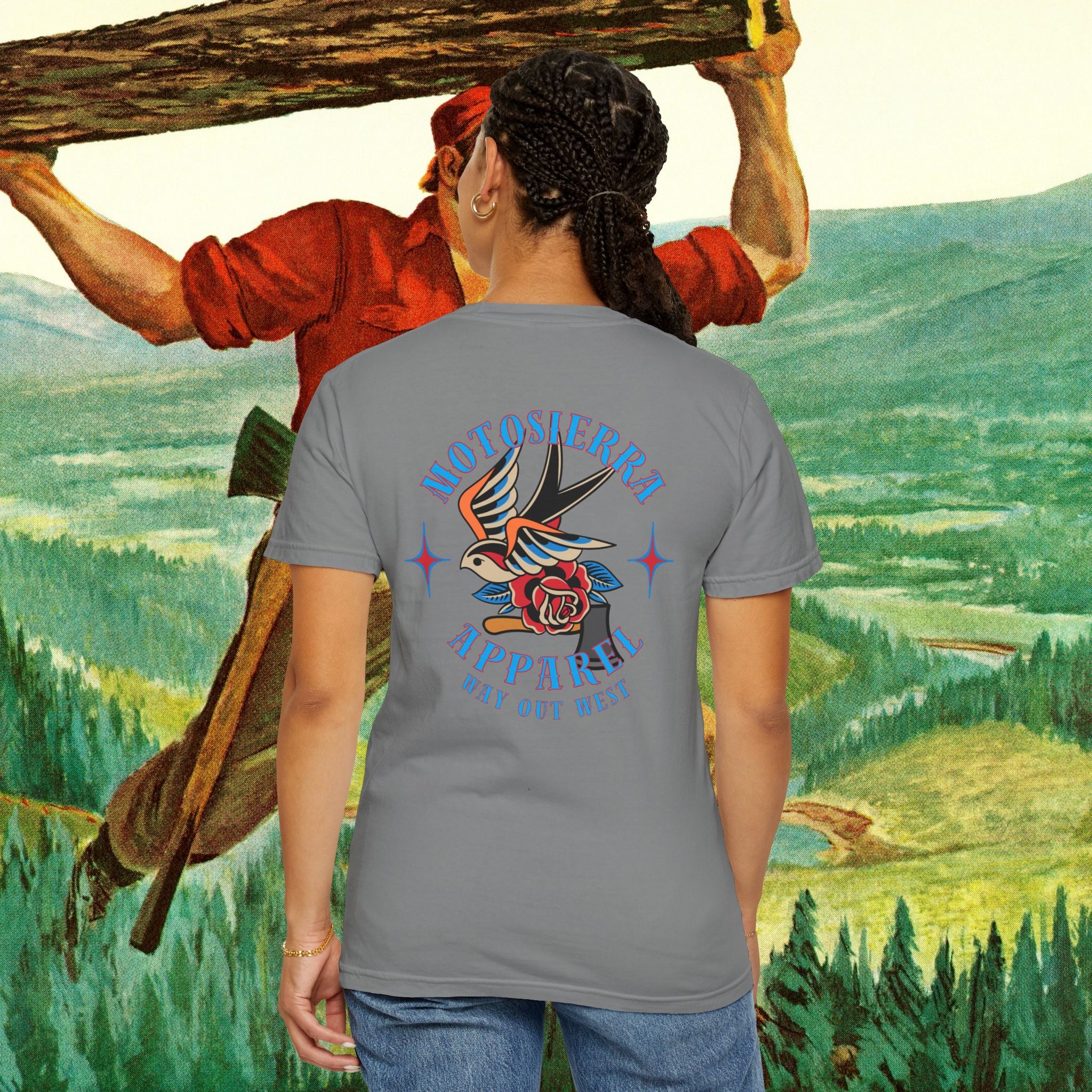 Cornell Unisex Garment-Dyed T-shirt