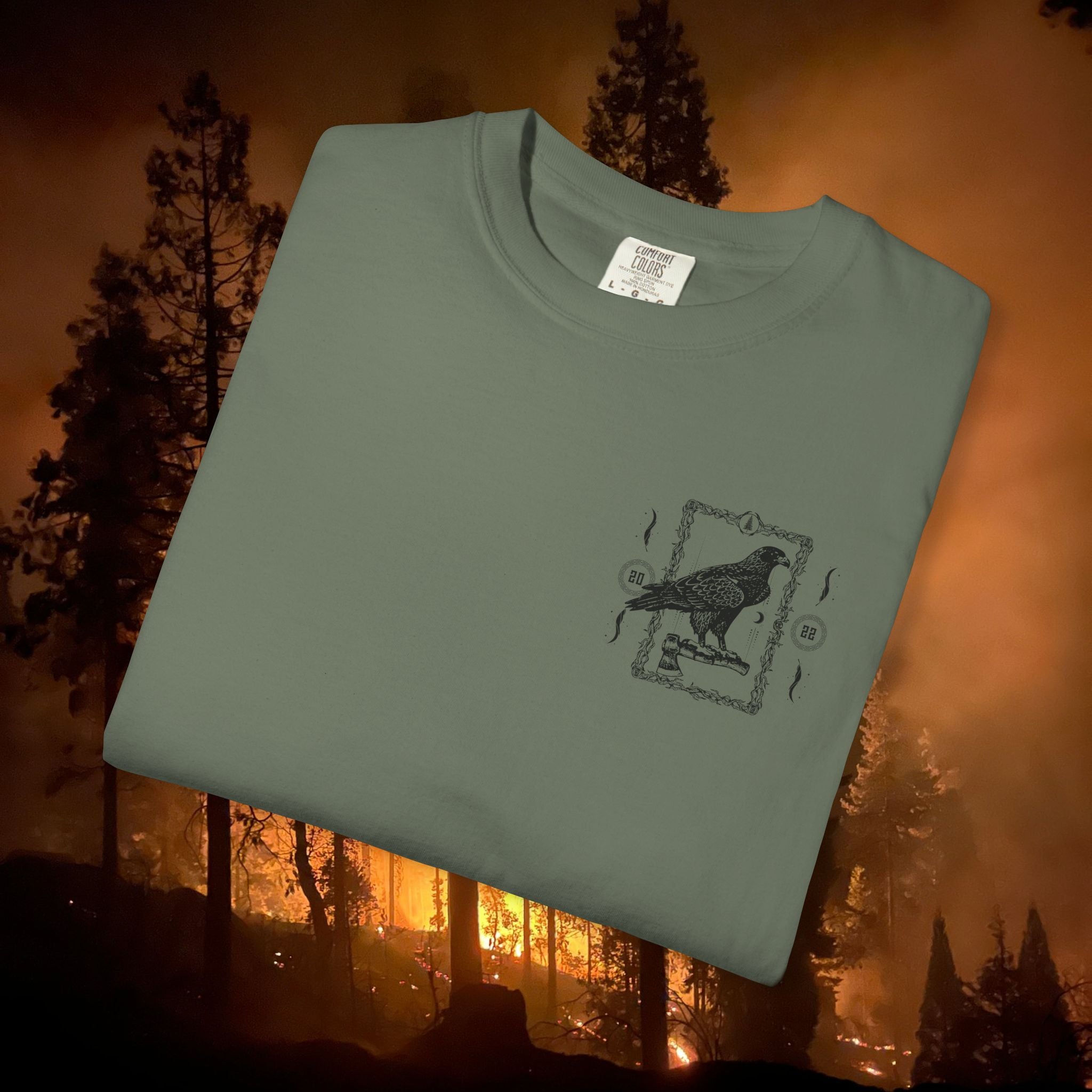 Hurricane Ridge Unisex Garment-Dyed T-shirt