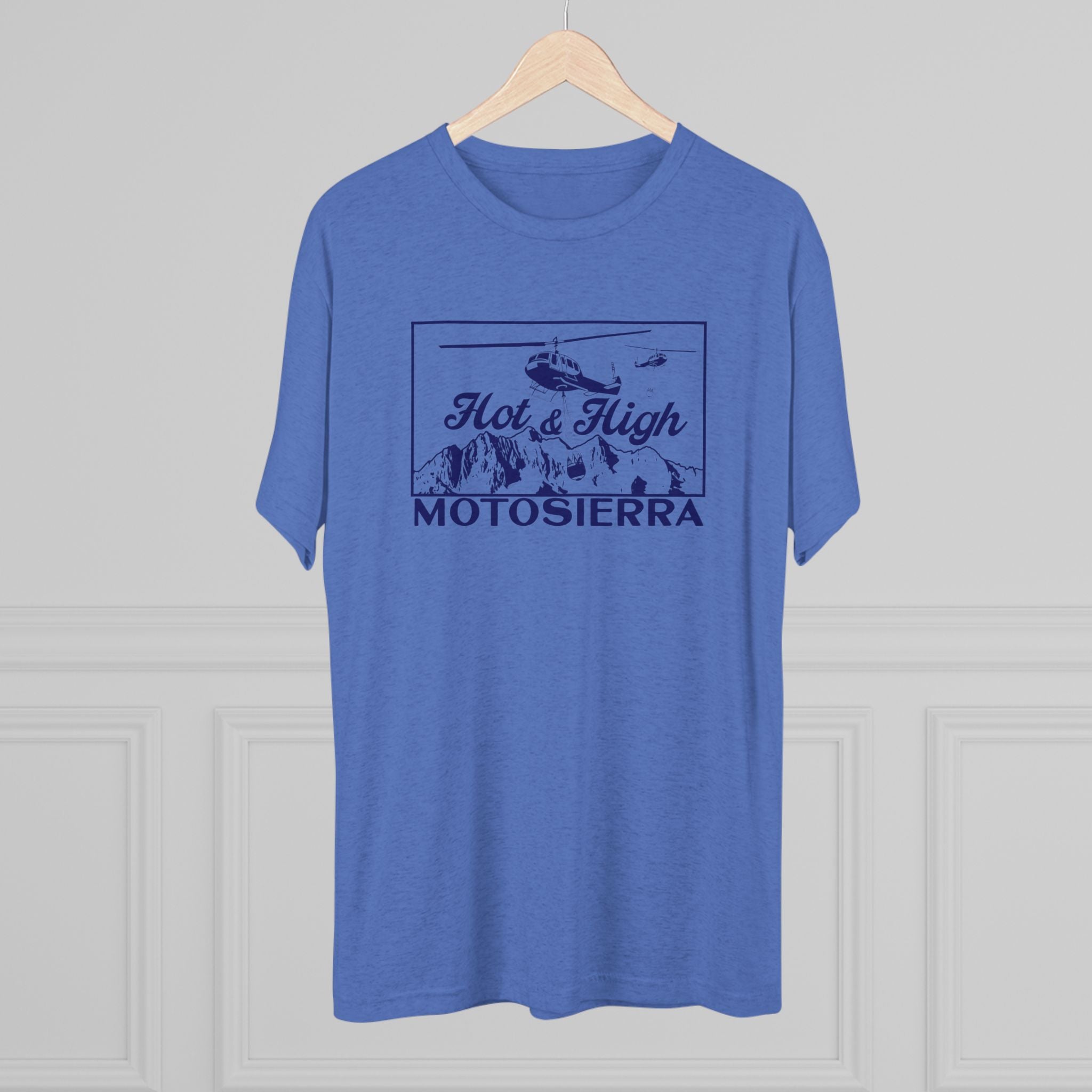 Hot & High Unisex Tri-Blend Crew Tee