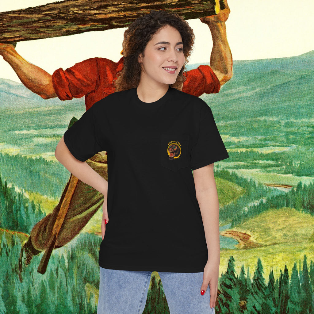 Sasquatch Unisex Heavy Cotton Pocket Tee