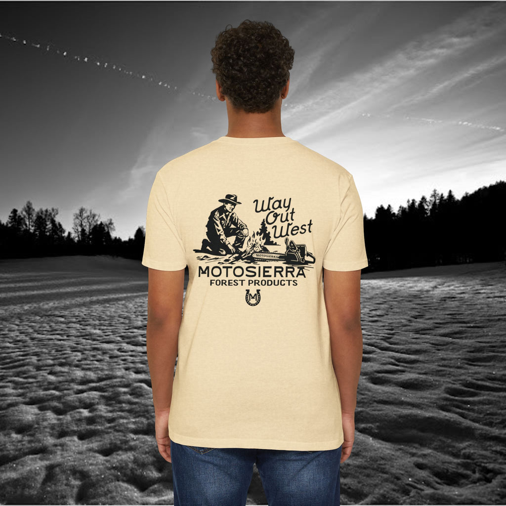 Way Out West Unisex CVC Jersey T-shirt