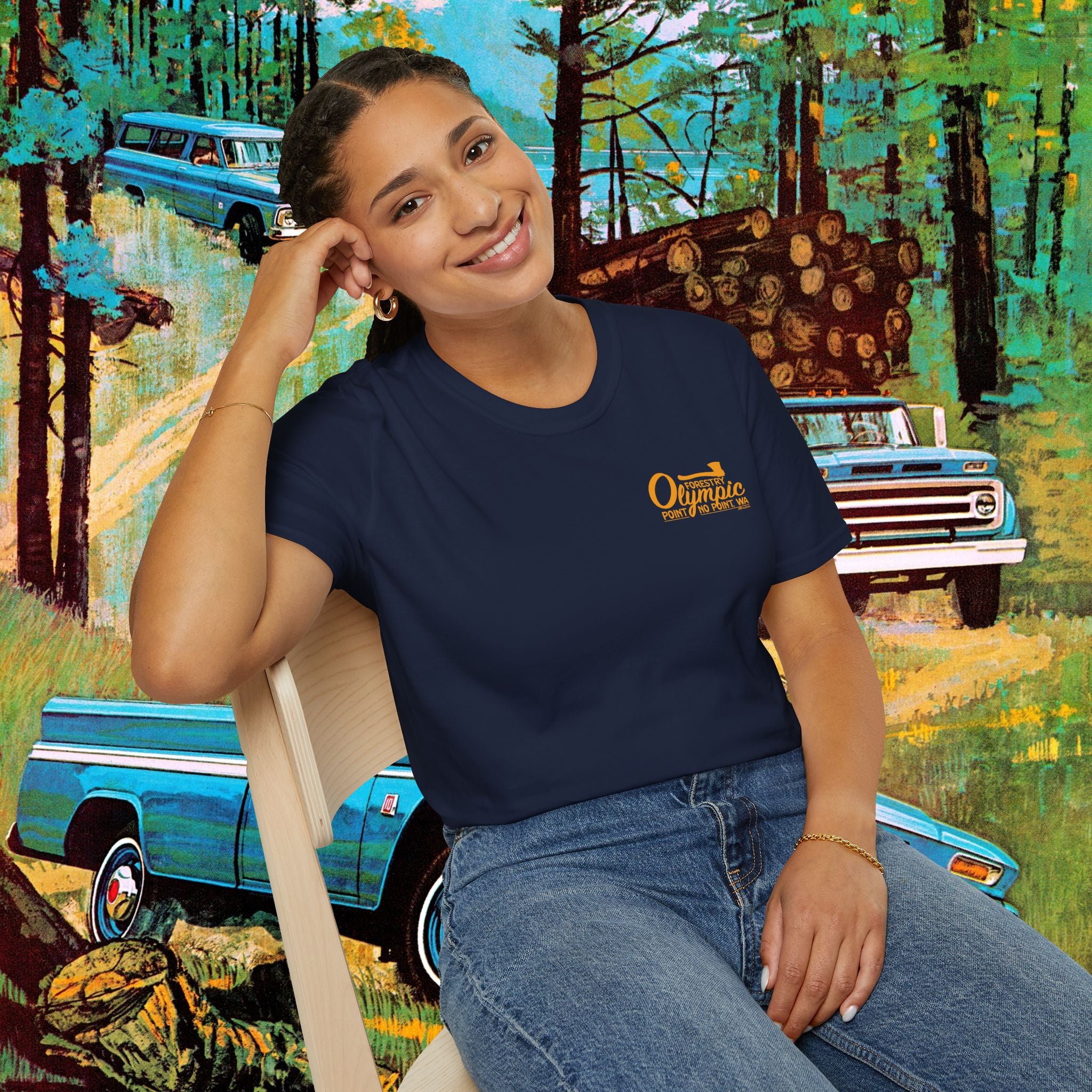 Olympic Forestry Unisex Softstyle T-Shirt