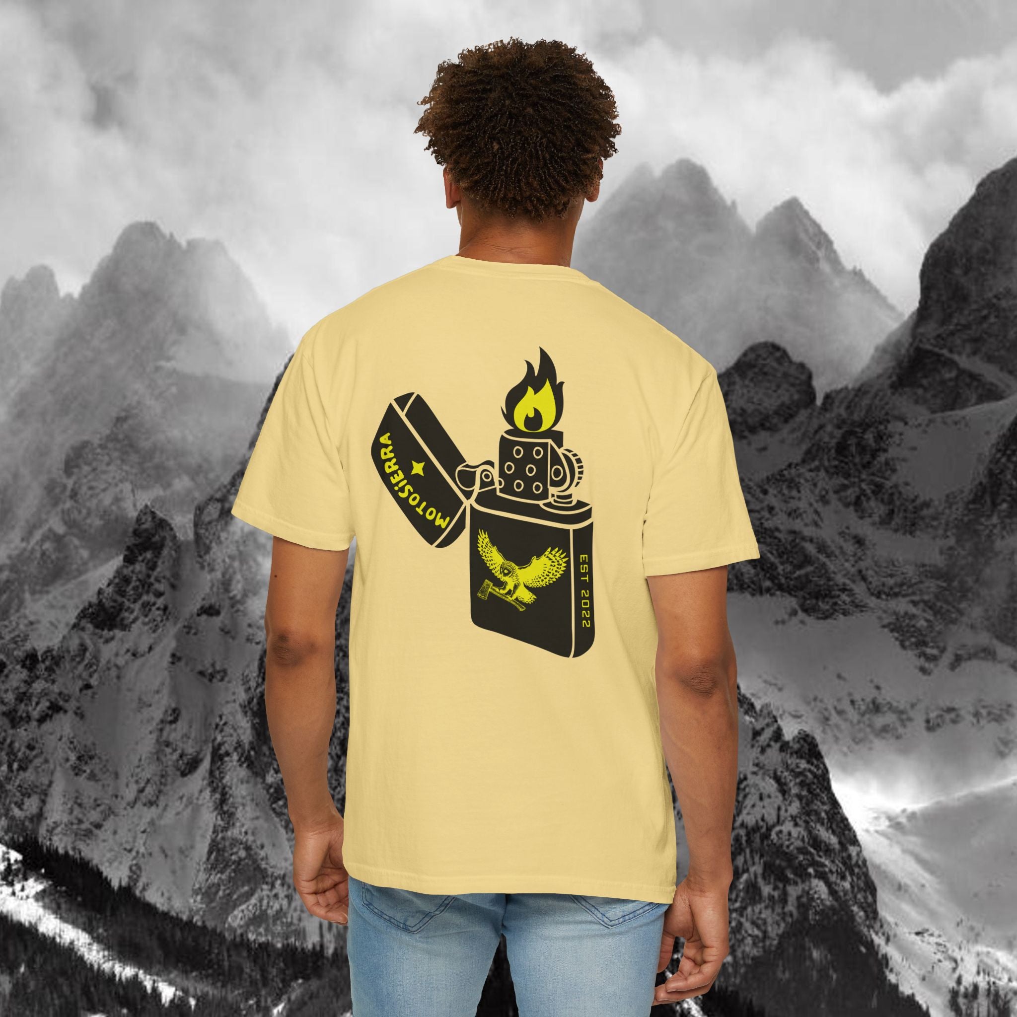 Flint Unisex Garment-Dyed T-shirt