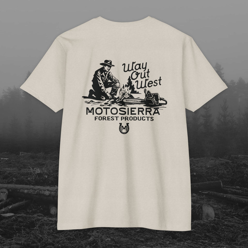 Way Out West Unisex CVC Jersey T-shirt