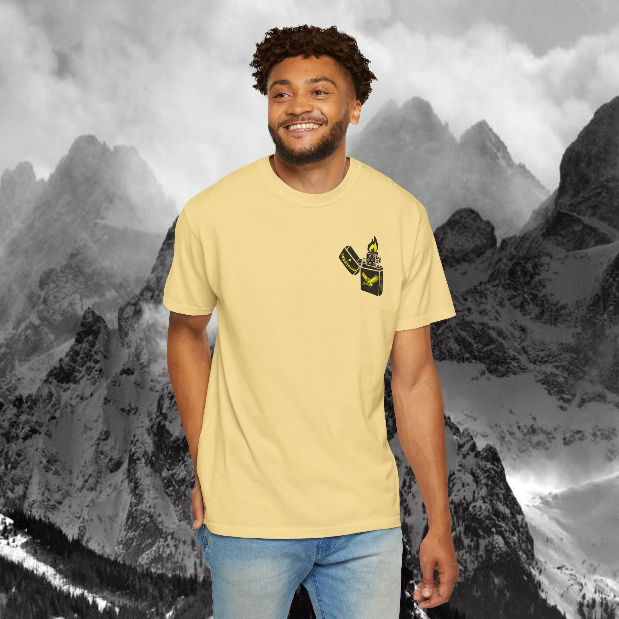 Flint Unisex Garment-Dyed T-shirt