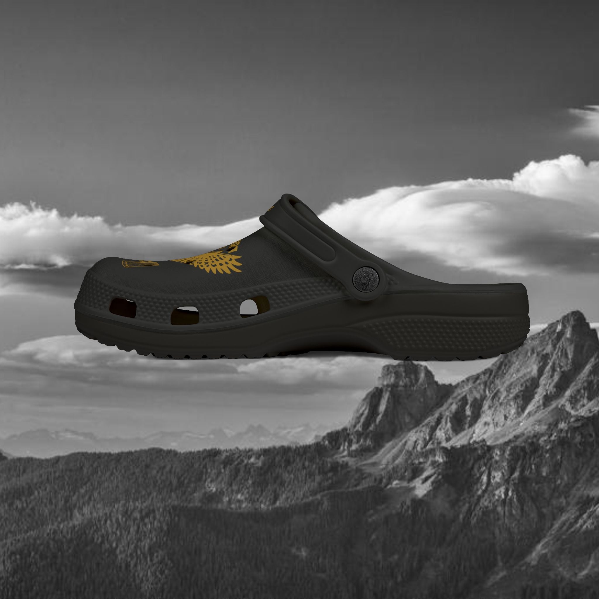 Motosierra Owl Logo Foam Rubber Shoes