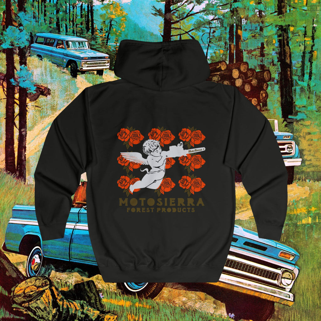 EUROPE ONLY Roses Unisex Full Zip Hoodie