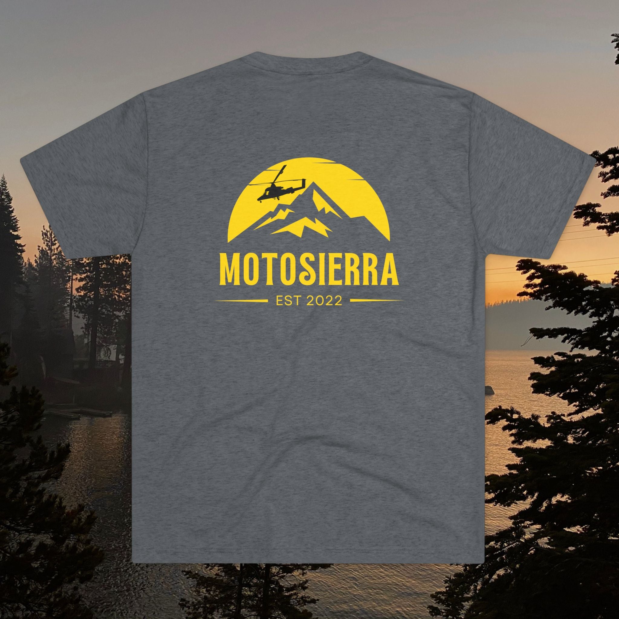 Yellow Unisex Tri-Blend Crew Tee