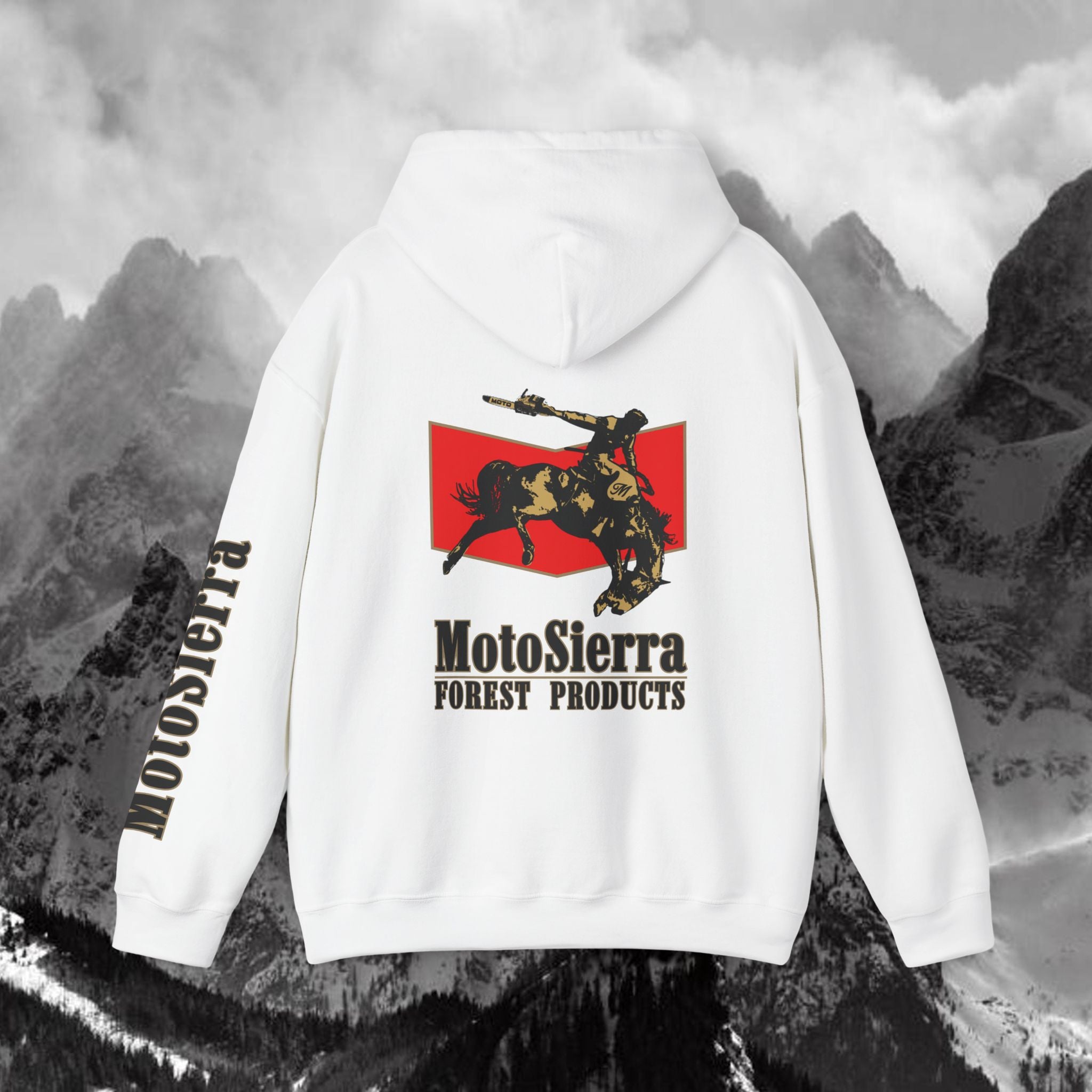 Moto Cowboy Heavy Blend Hoodie