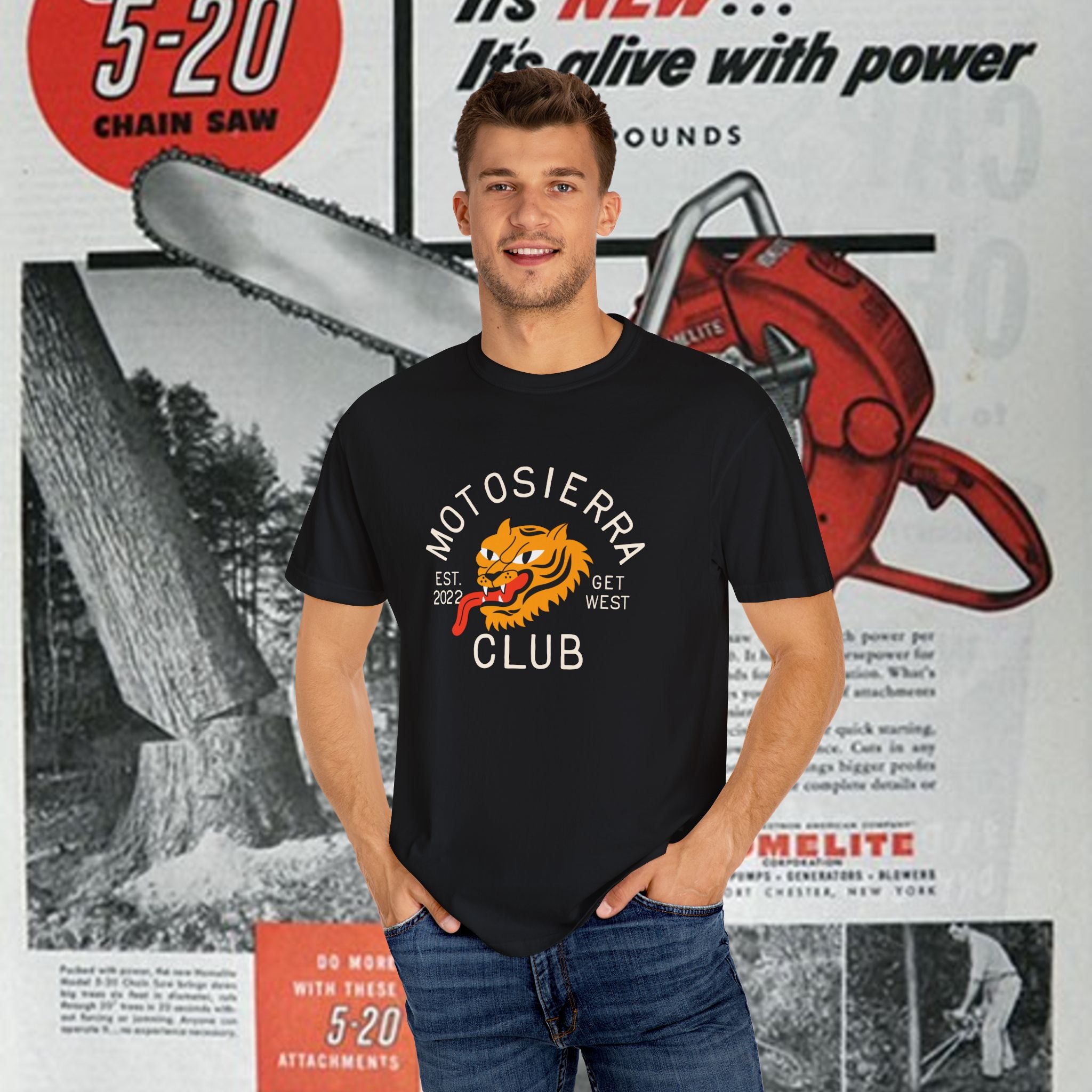 Vladivostok Unisex Garment-Dyed T-shirt