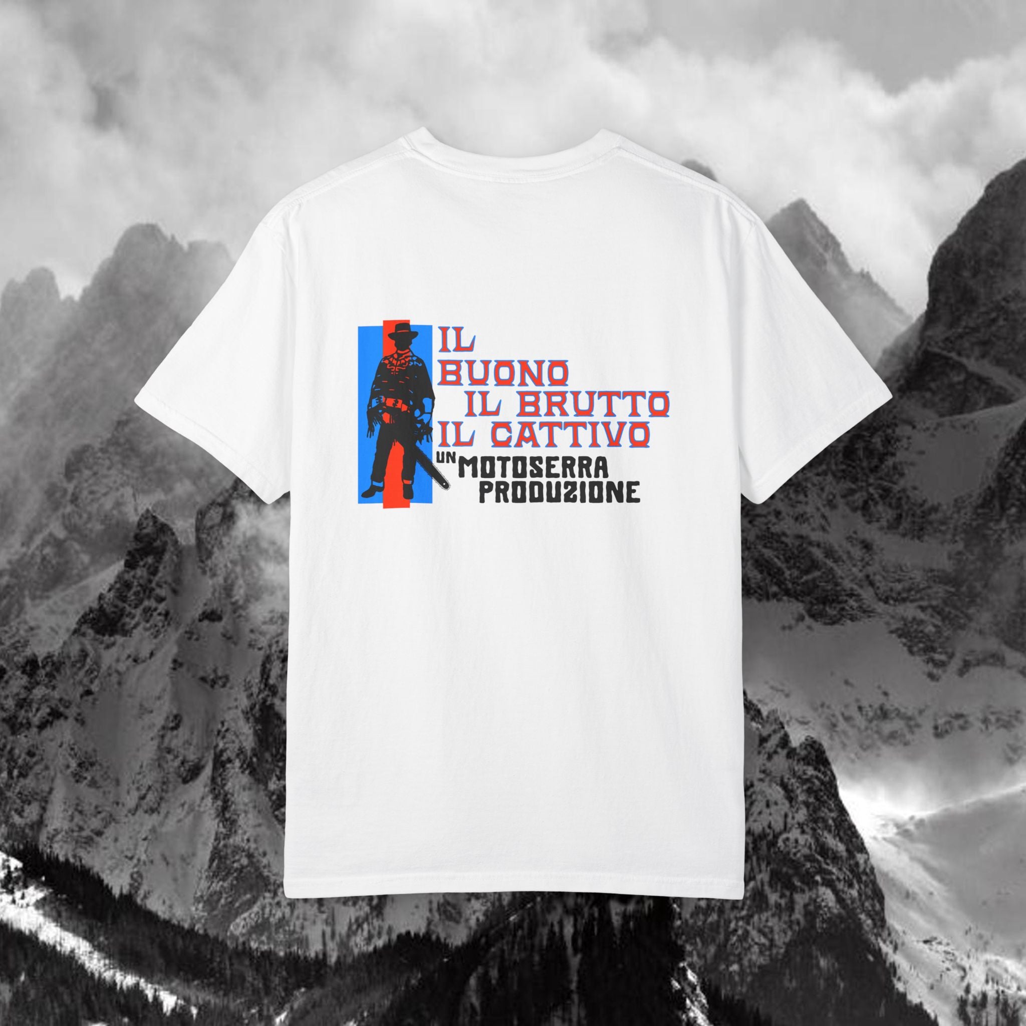 Il Buono Graphic T-Shirt with Retro Design, Cool Vintage Tee