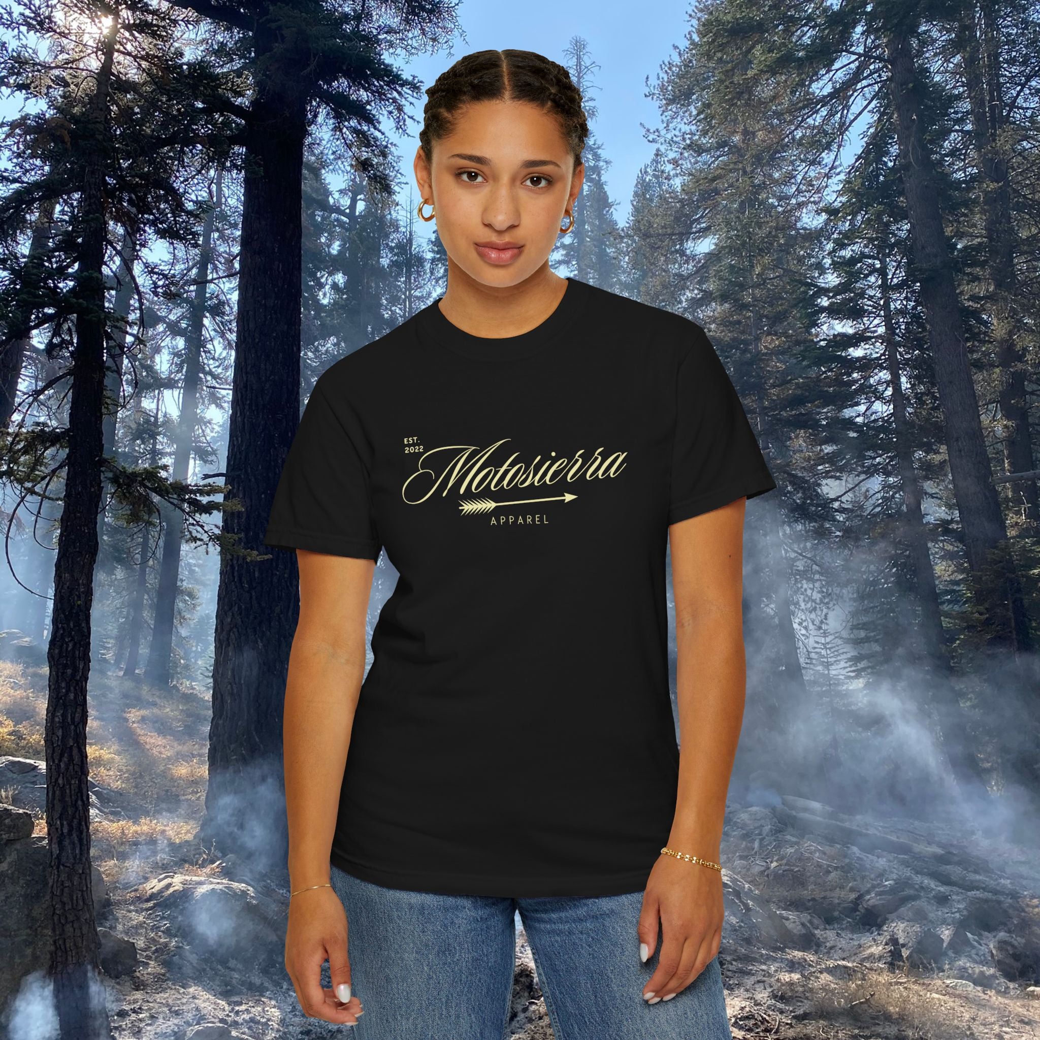 Script Logo Unisex Garment-Dyed T-shirt