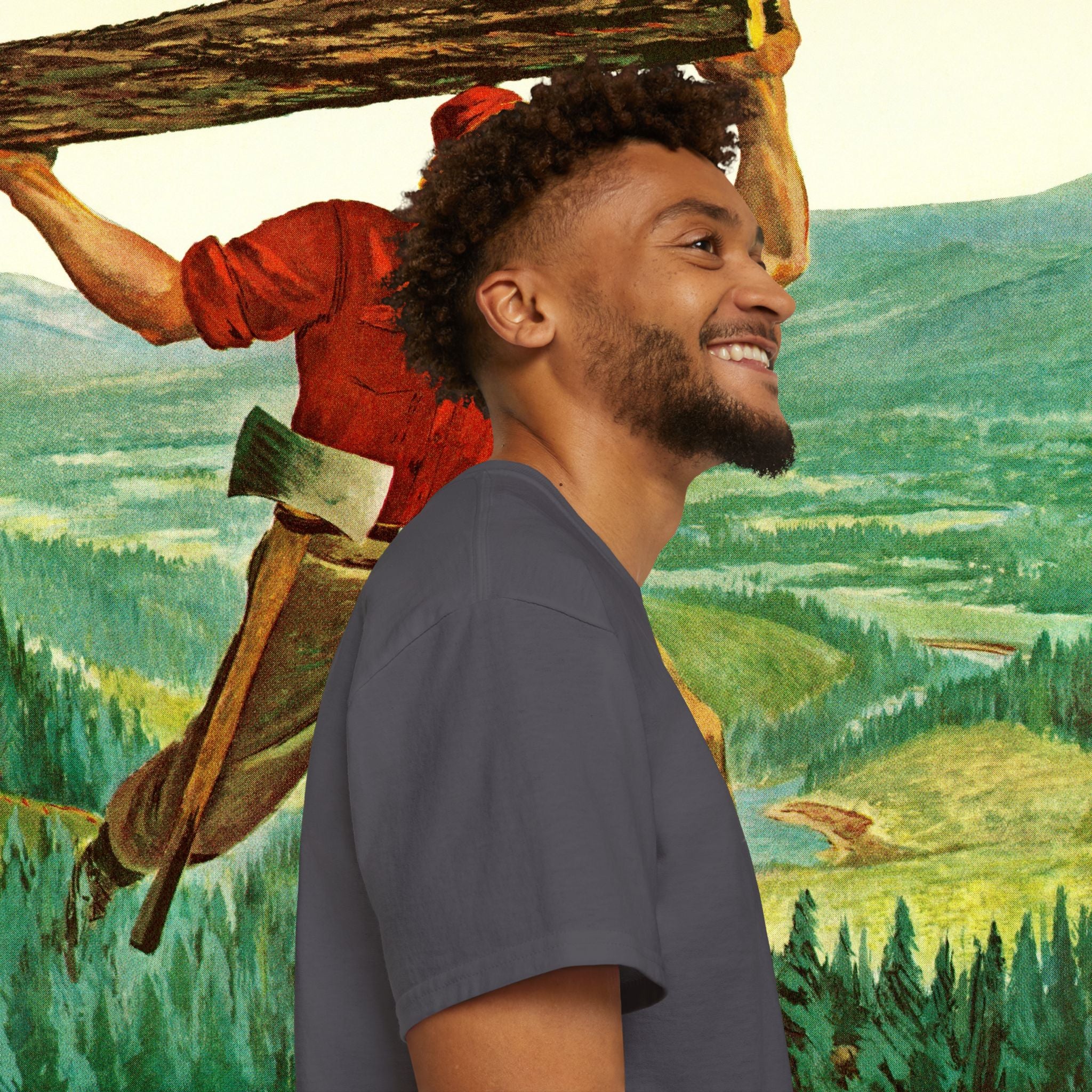 EUROPE ONLY Bison Unisex Ultra Cotton Tee