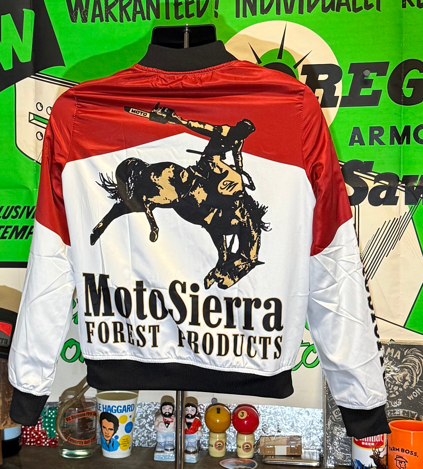 MotoSierra Women's Bomber Jacket -