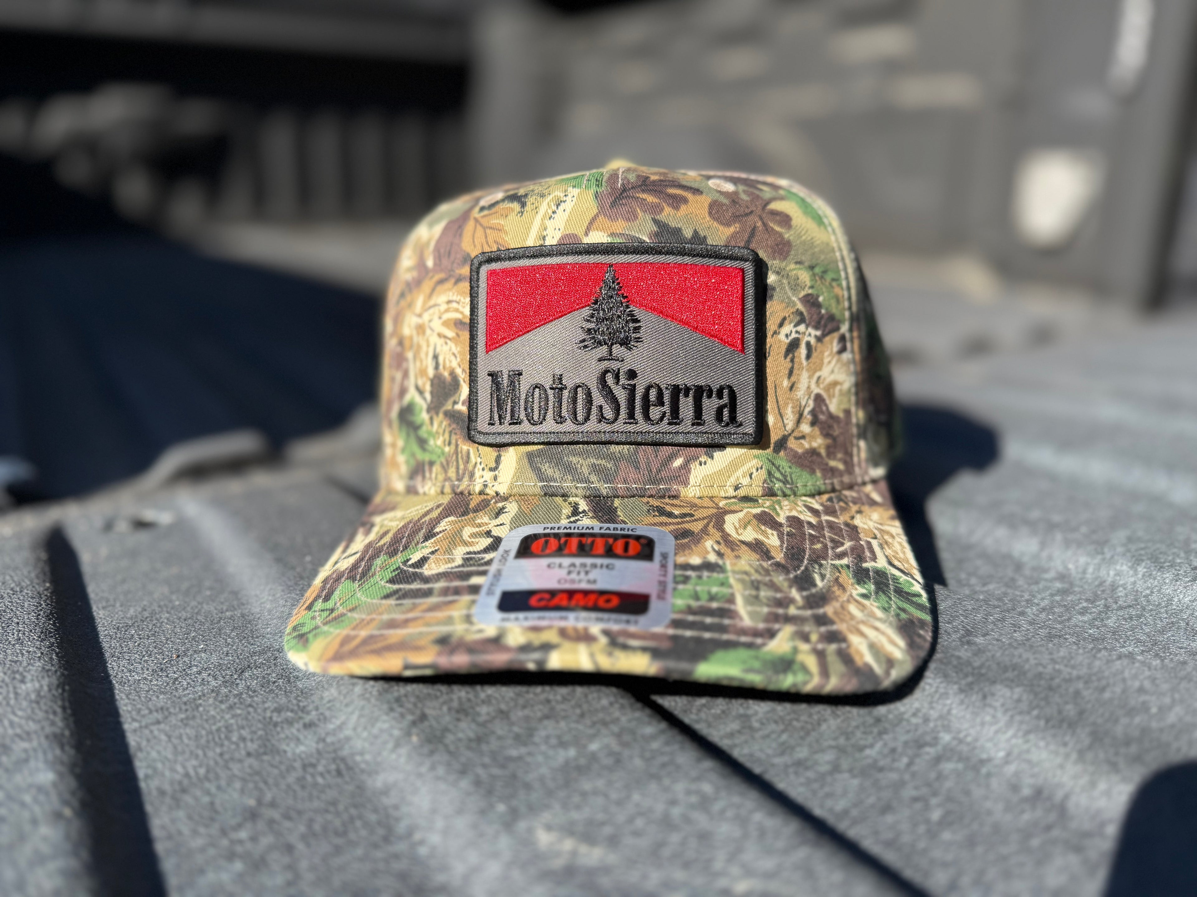 Double Mash Oak Leaf Camo Hat