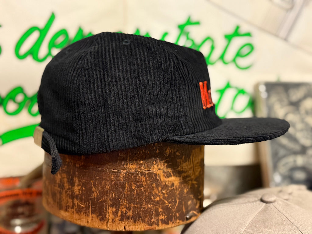 MotoSierra Embroidered Corduroy Strapback