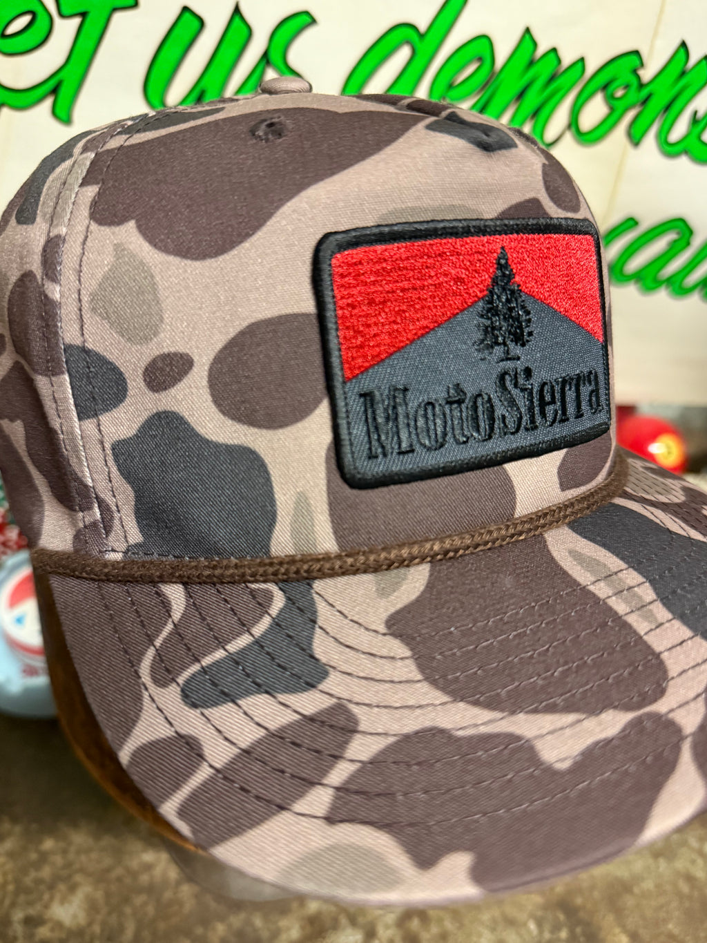 DM Duck Camo Rope Hat
